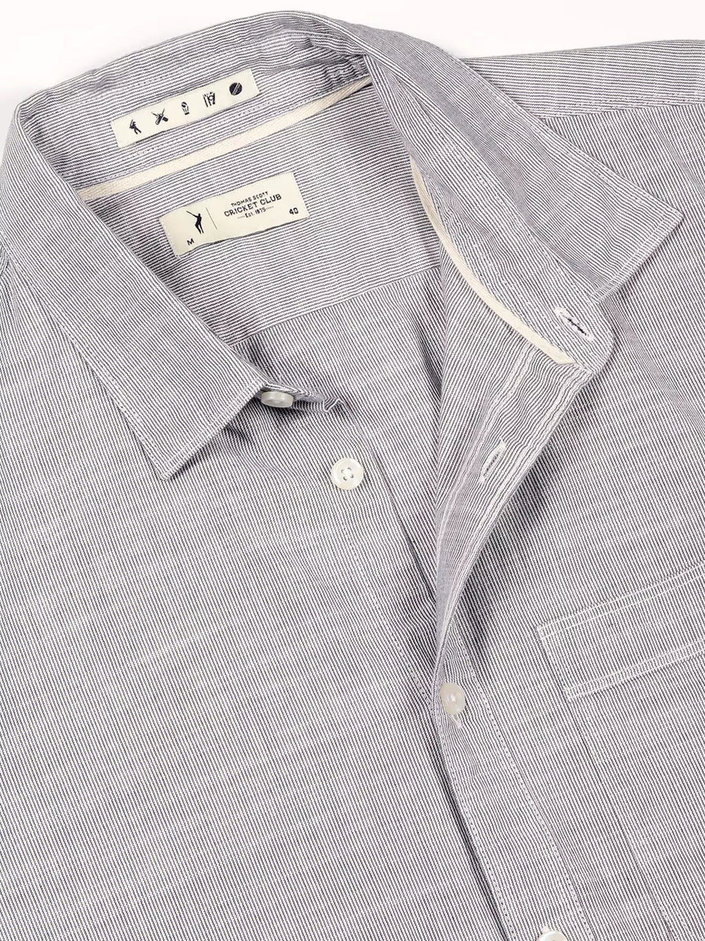 Thomas Scott Men Smart Opaque Cotton Casual Shirt