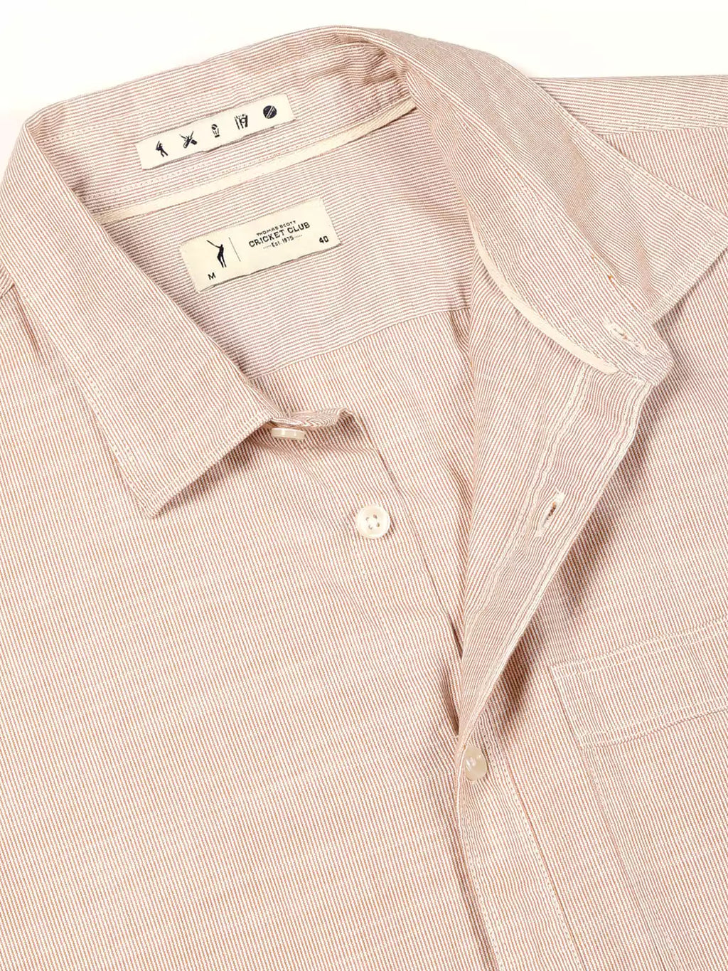 Thomas Scott Men Smart Opaque Cotton Casual Shirt