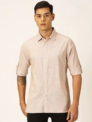 Thomas Scott Men Smart Opaque Cotton Casual Shirt