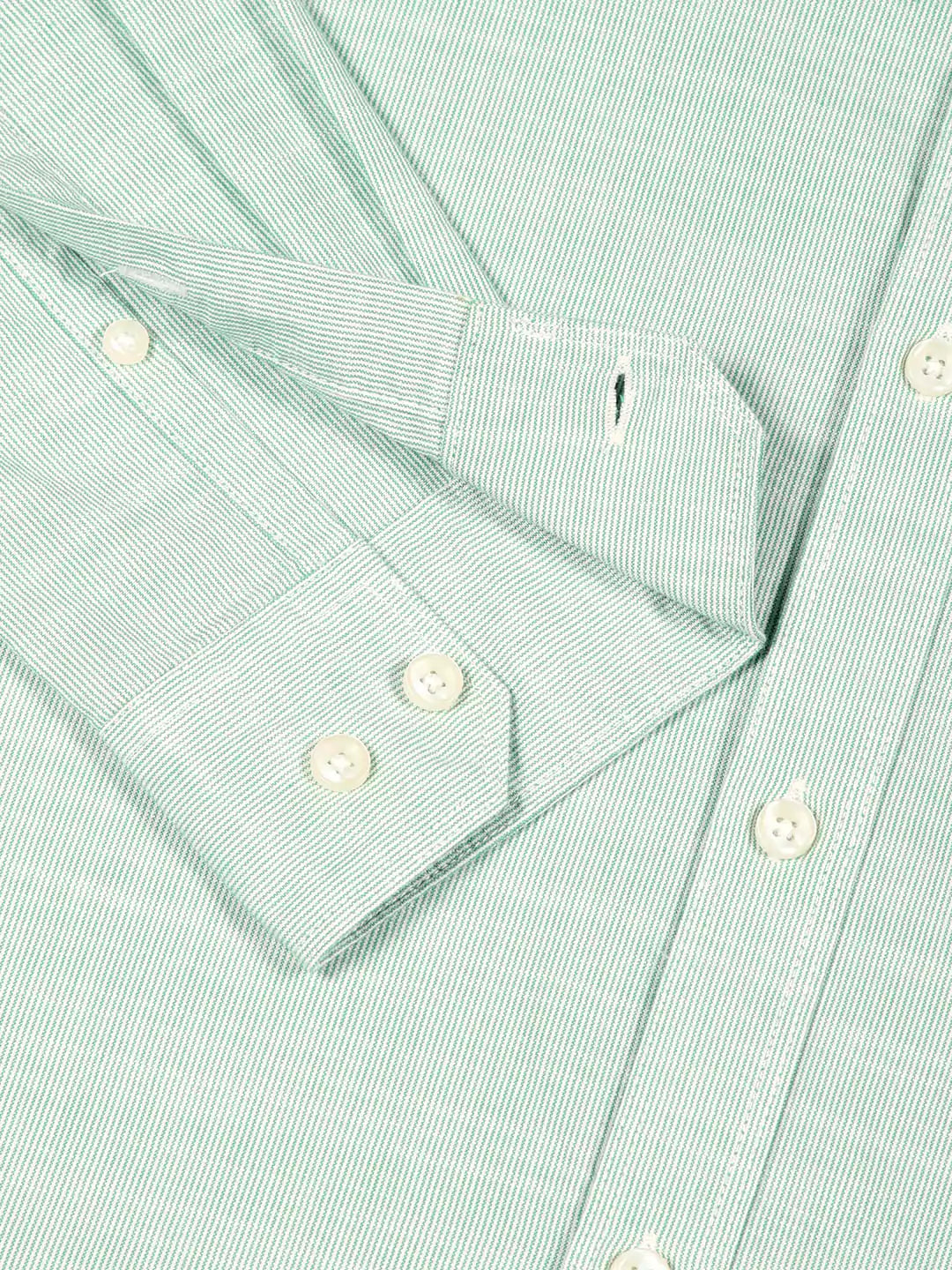 Thomas Scott Men Smart Pinstriped Roll Up Sleeves Pure Cotton Casual Shirt