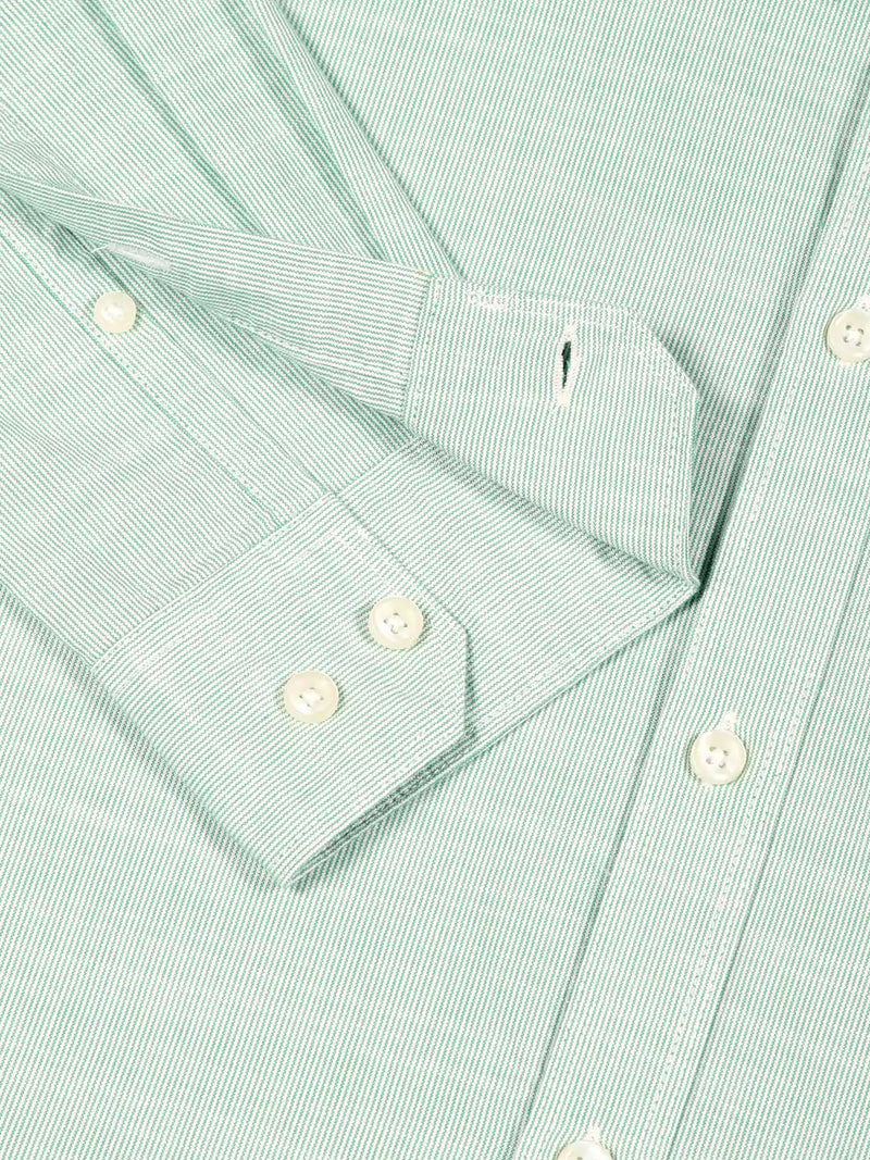 Thomas Scott Men Smart Pinstriped Roll Up Sleeves Pure Cotton Casual Shirt