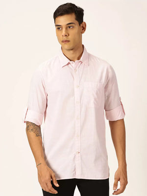 Thomas Scott Men Smart Opaque Cotton Casual Shirt