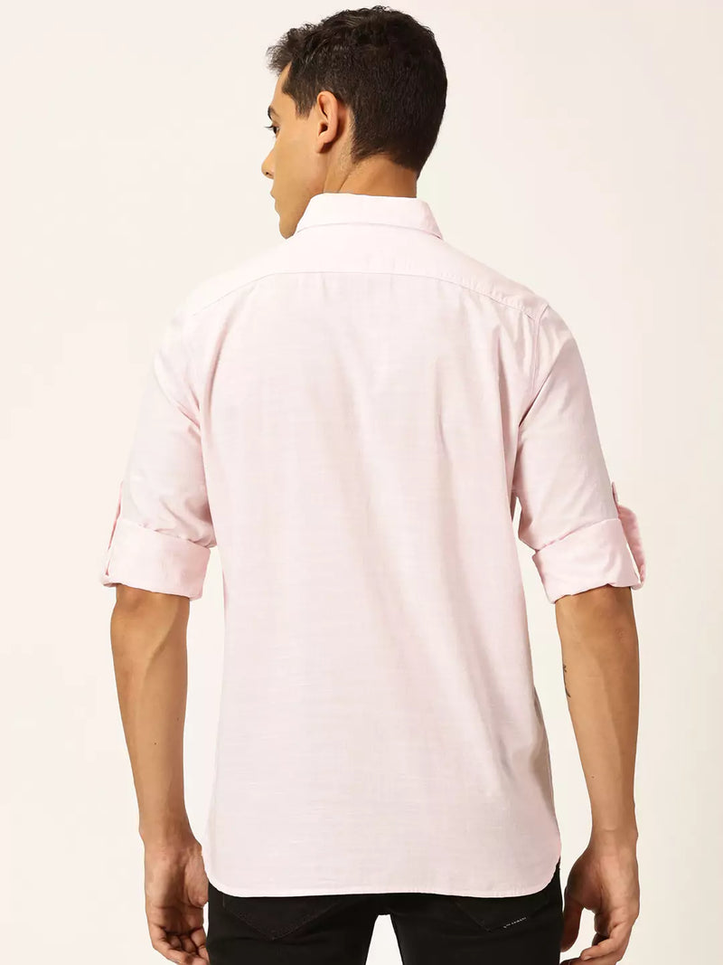 Thomas Scott Men Smart Opaque Cotton Casual Shirt