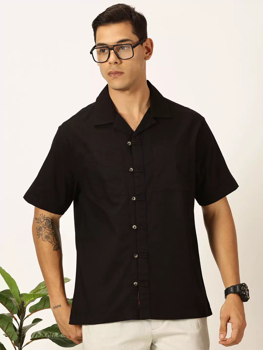 Thomas Scott Men Premium Opaque Casual Shirt