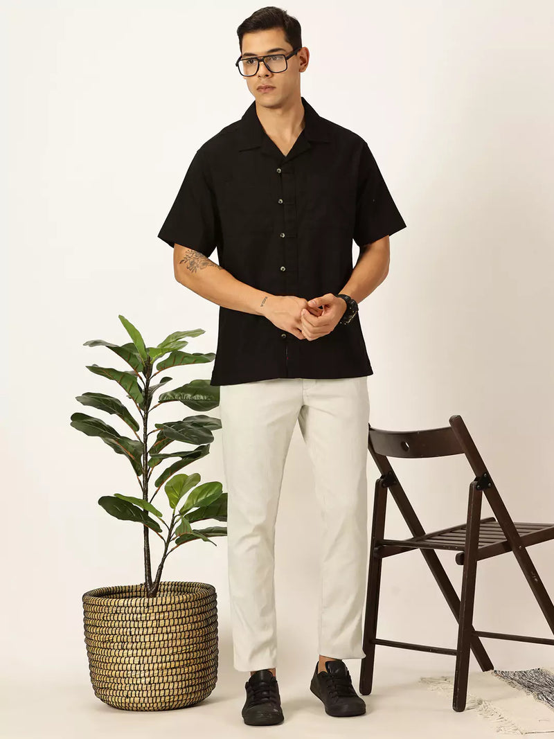 Thomas Scott Men Premium Opaque Casual Shirt