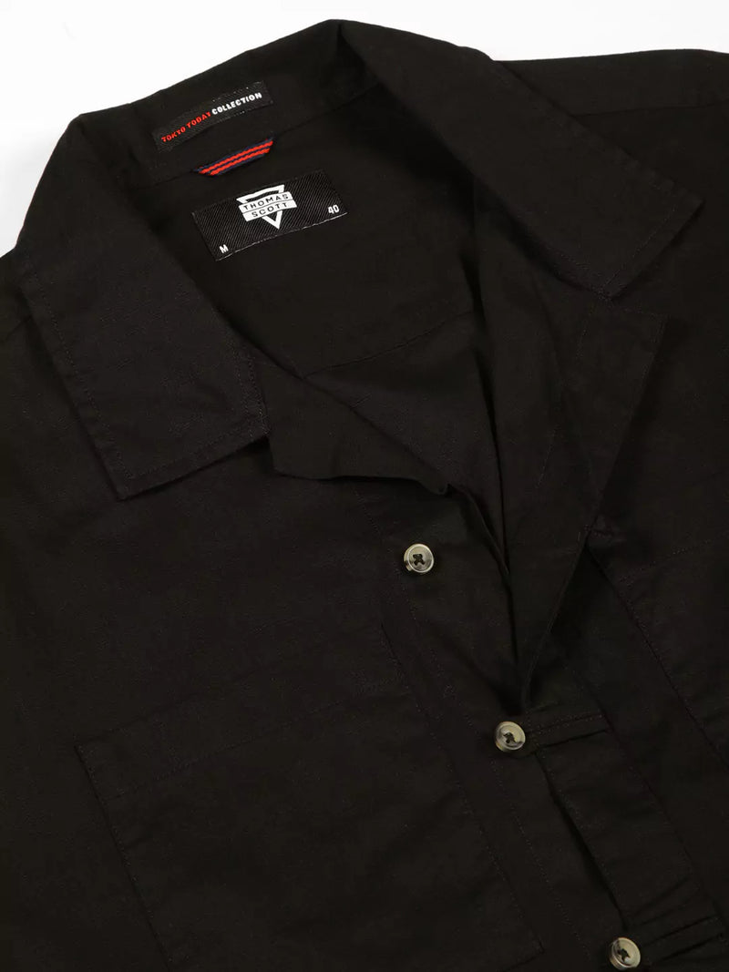Thomas Scott Men Premium Opaque Casual Shirt