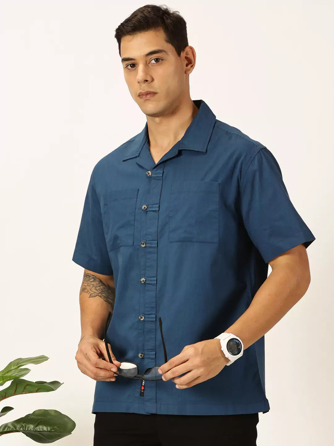 Thomas Scott Men Premium Opaque Casual Shirt