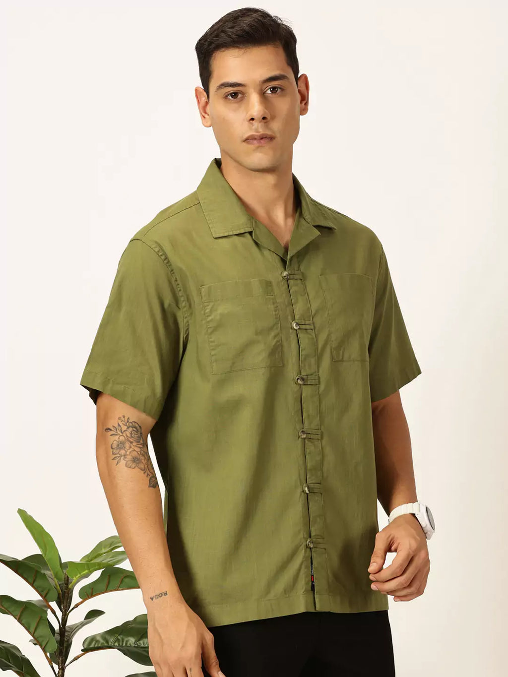 Thomas Scott Men Premium Opaque Casual Shirt