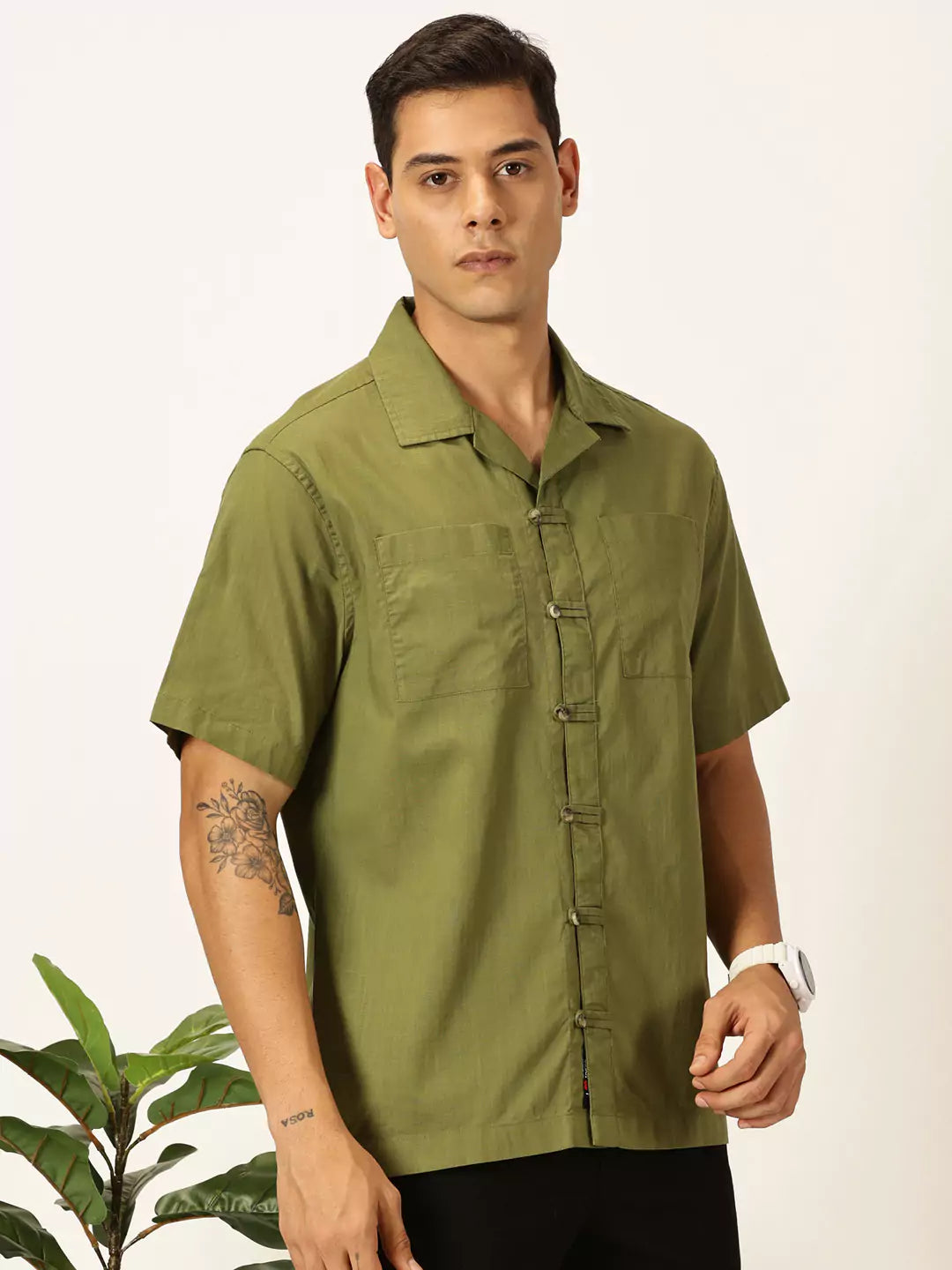 Thomas Scott Men Premium Opaque Casual Shirt