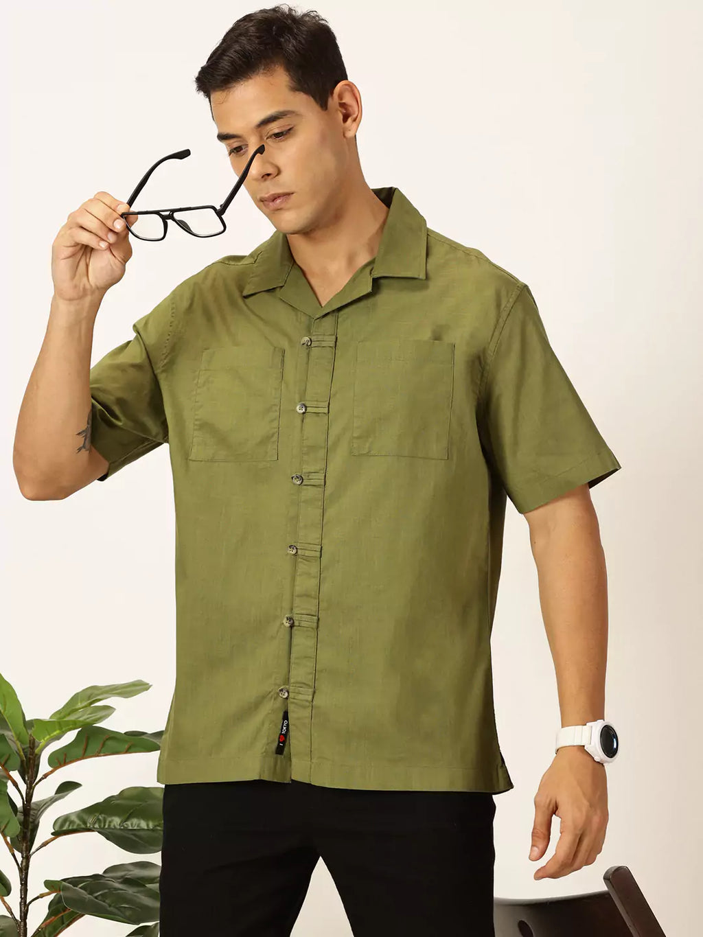 Thomas Scott Men Premium Opaque Casual Shirt