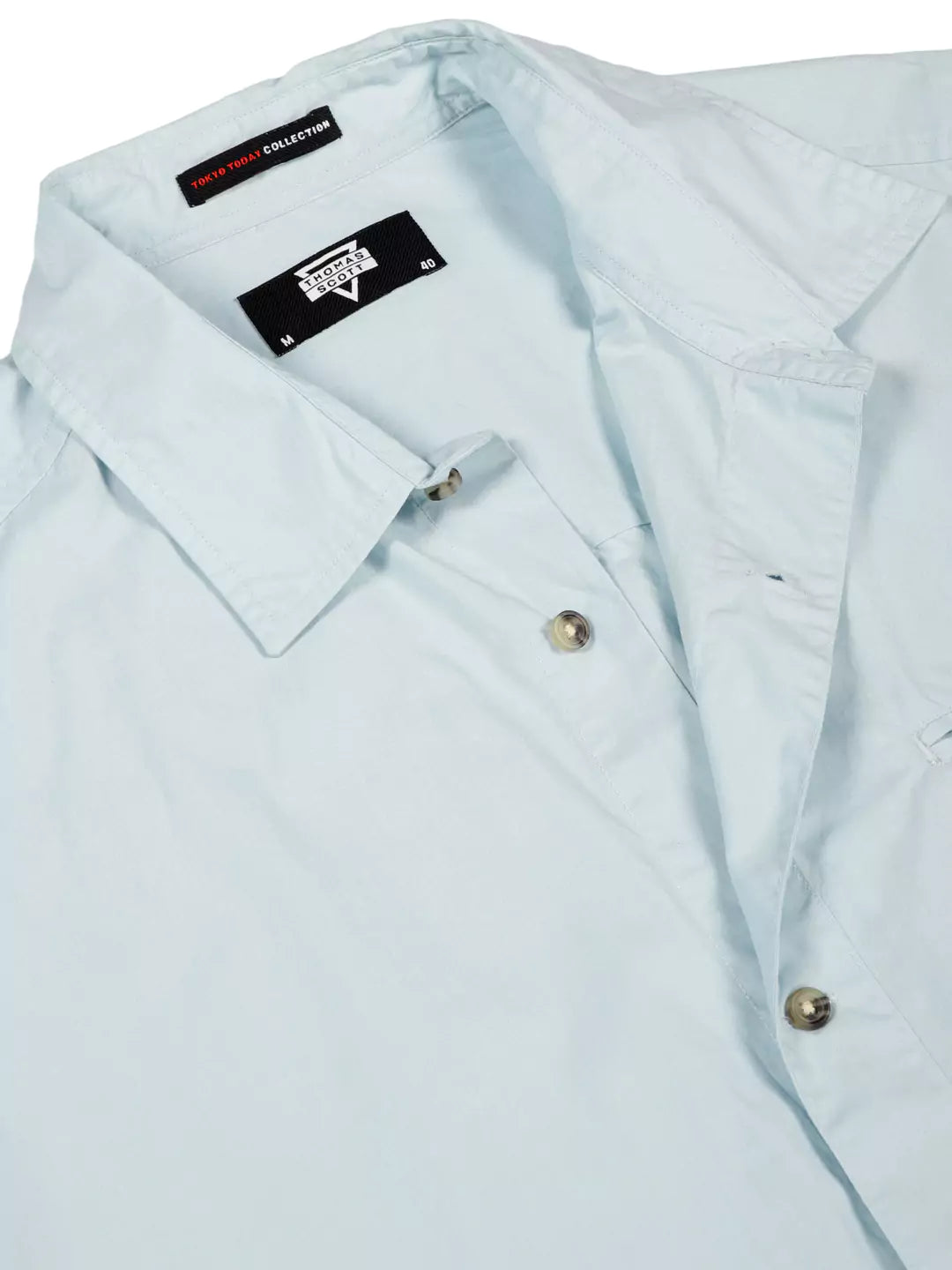 Thomas Scott Men Premium Opaque Cotton Casual Shirt