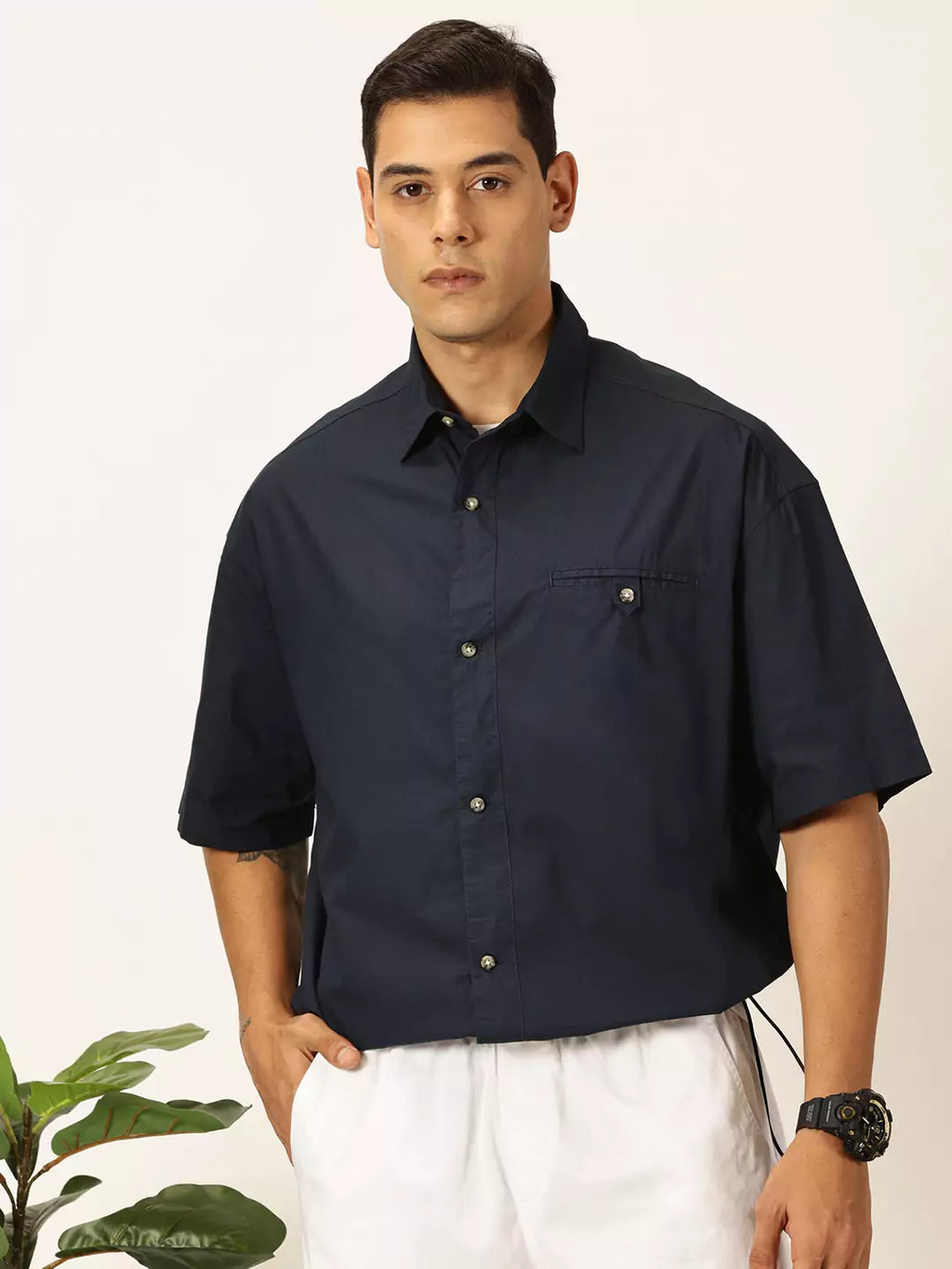 Thomas Scott Men Premium Opaque Casual Shirt