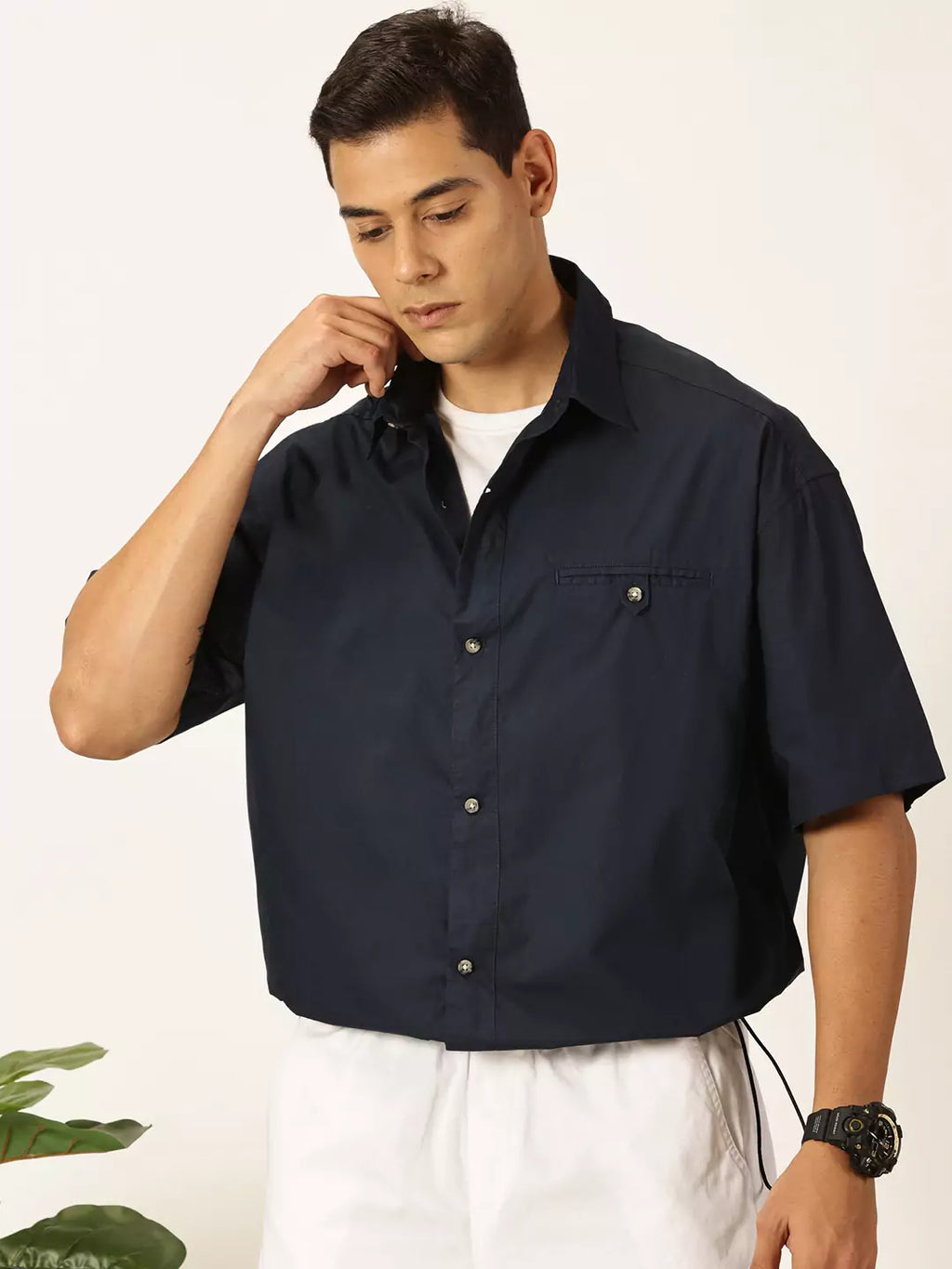 Thomas Scott Men Premium Opaque Casual Shirt