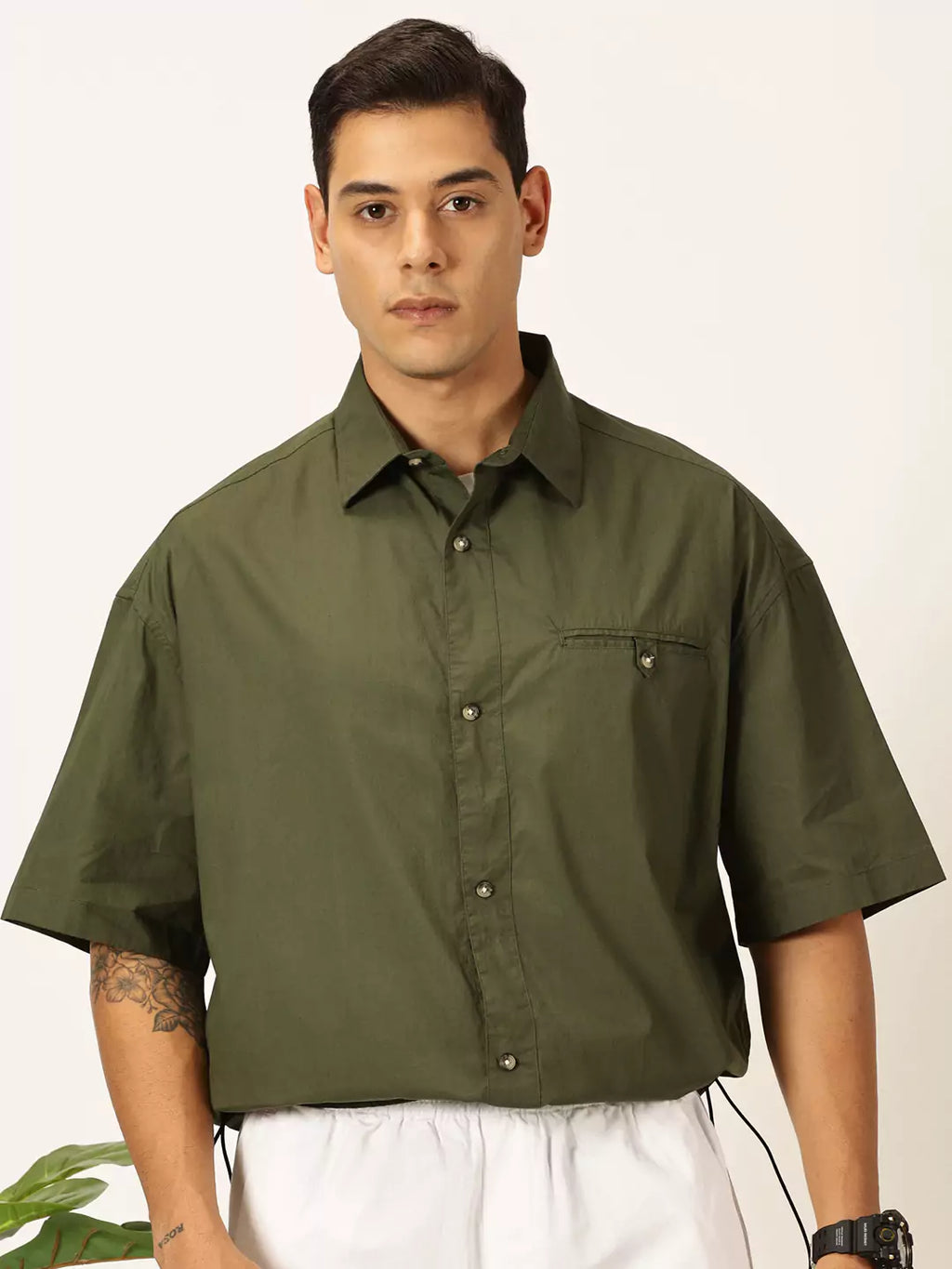 Thomas Scott Men Premium Opaque Casual Shirt