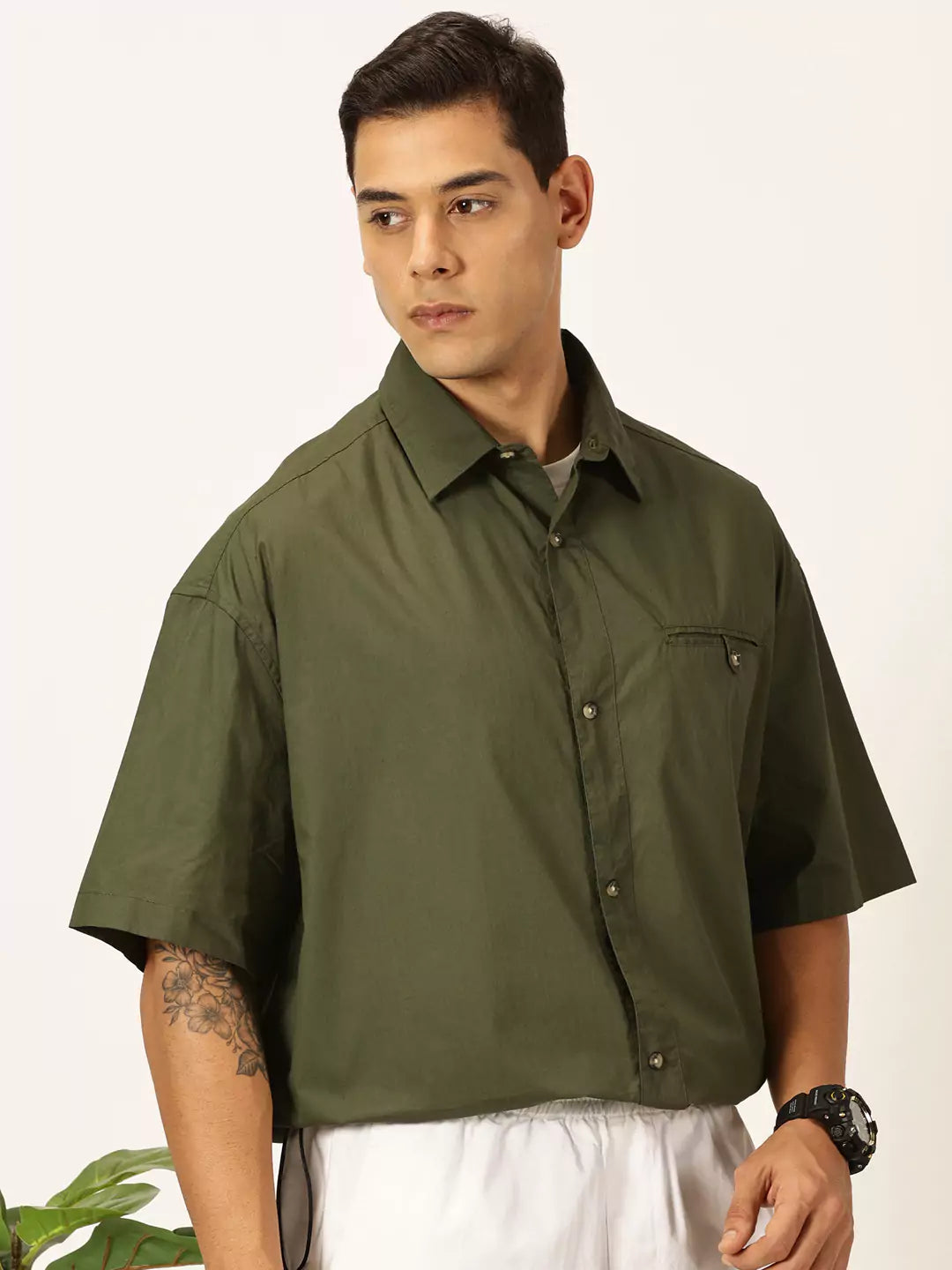 Thomas Scott Men Premium Opaque Casual Shirt