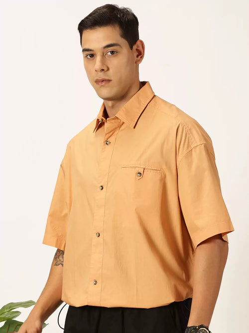 Thomas Scott Men Premium Opaque Cotton Casual Shirt