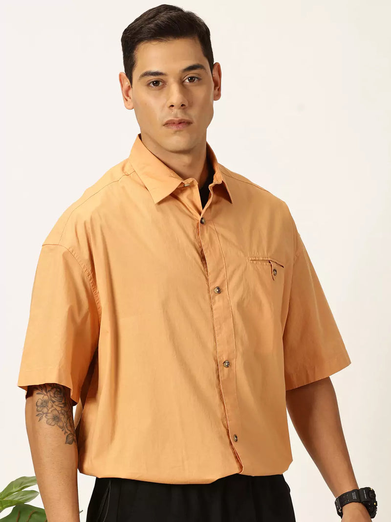 Thomas Scott Men Premium Opaque Cotton Casual Shirt
