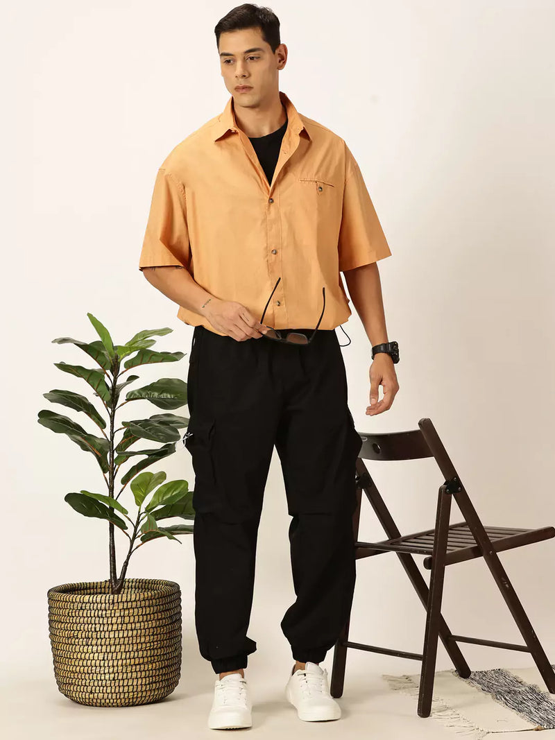 Thomas Scott Men Premium Opaque Cotton Casual Shirt