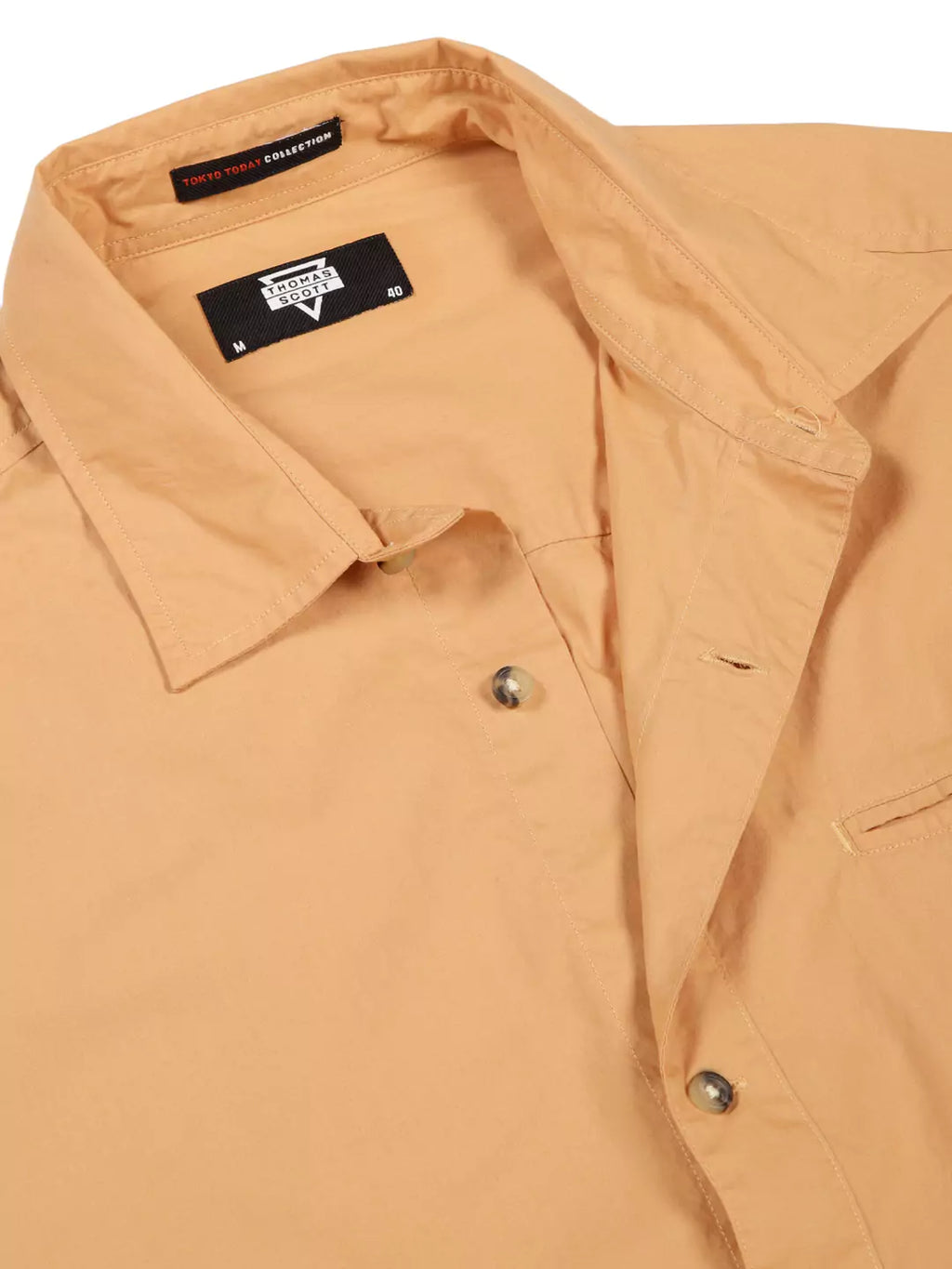 Thomas Scott Men Premium Opaque Cotton Casual Shirt