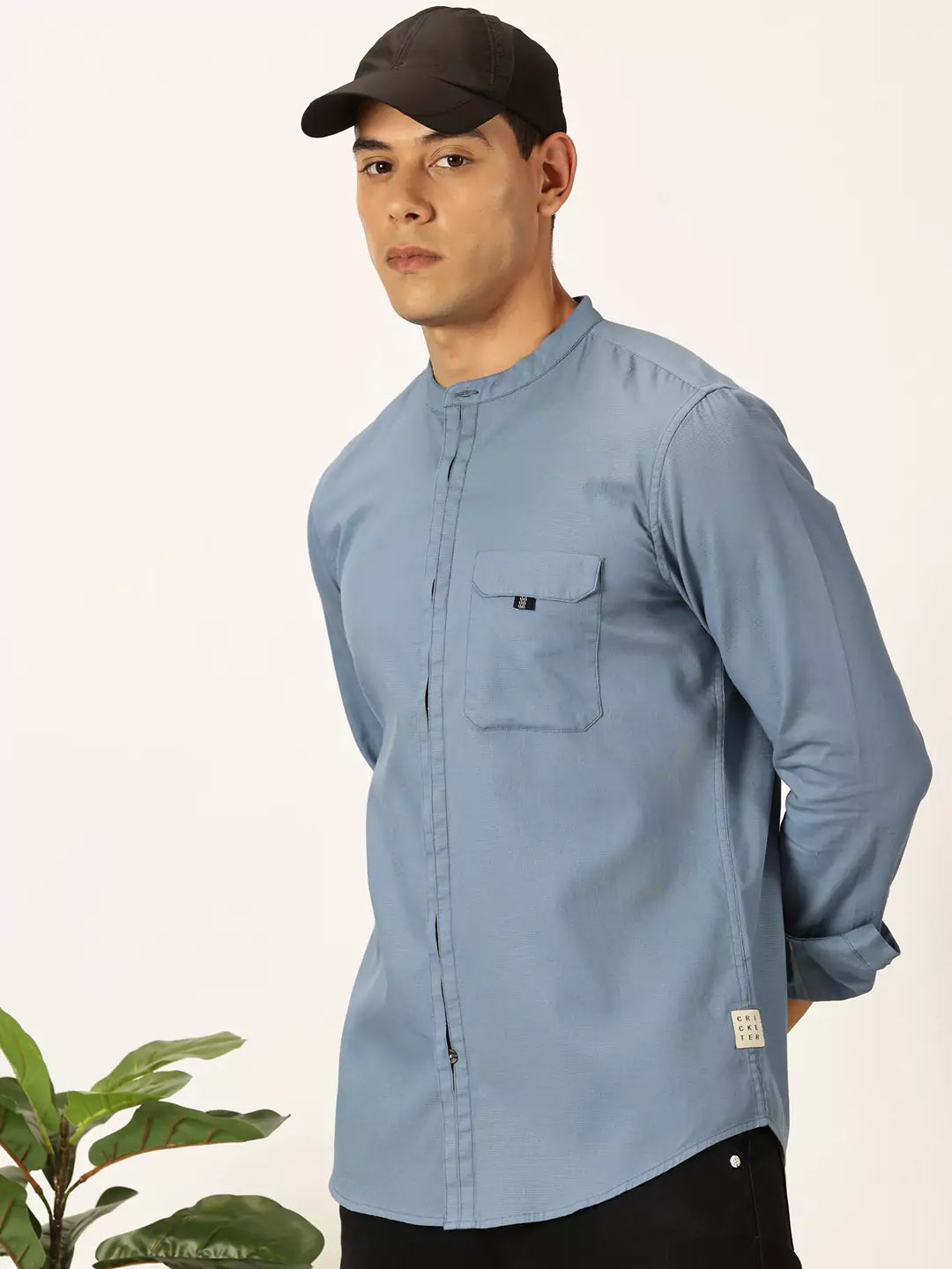 Thomas Scott Men Premium Slim Fit Opaque Casual Shirt