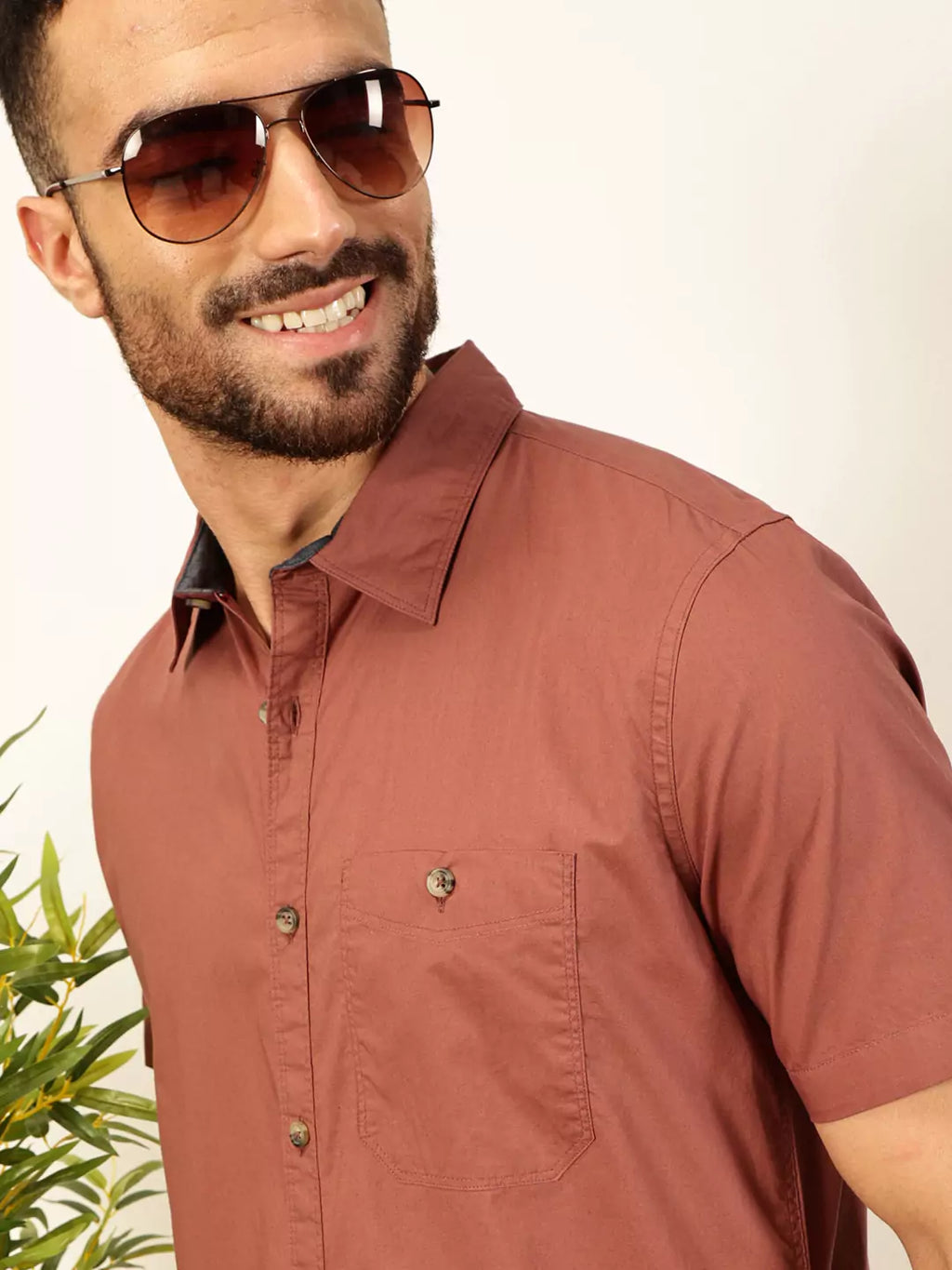 Thomas Scott Men Premium Opaque Casual Shirt