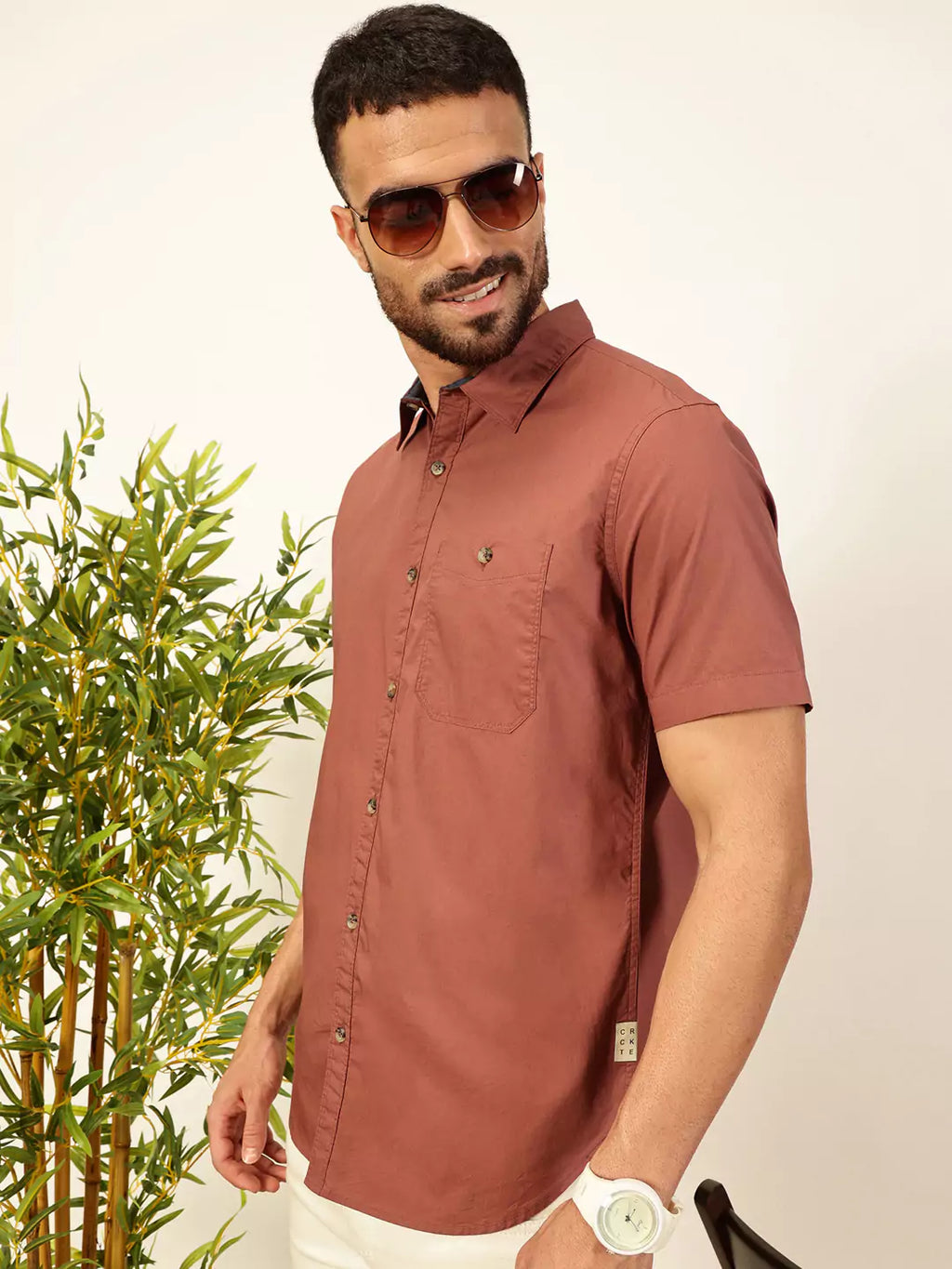 Thomas Scott Men Premium Opaque Casual Shirt