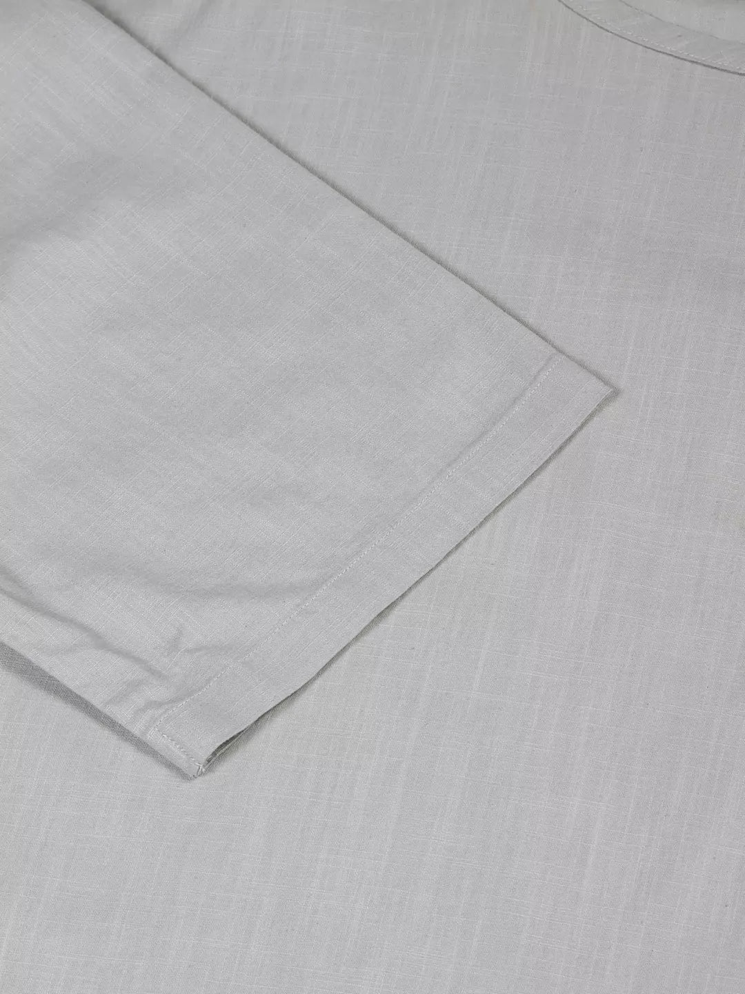 Thomas Scott Men Solid Pure Cotton Boxy T-shirt