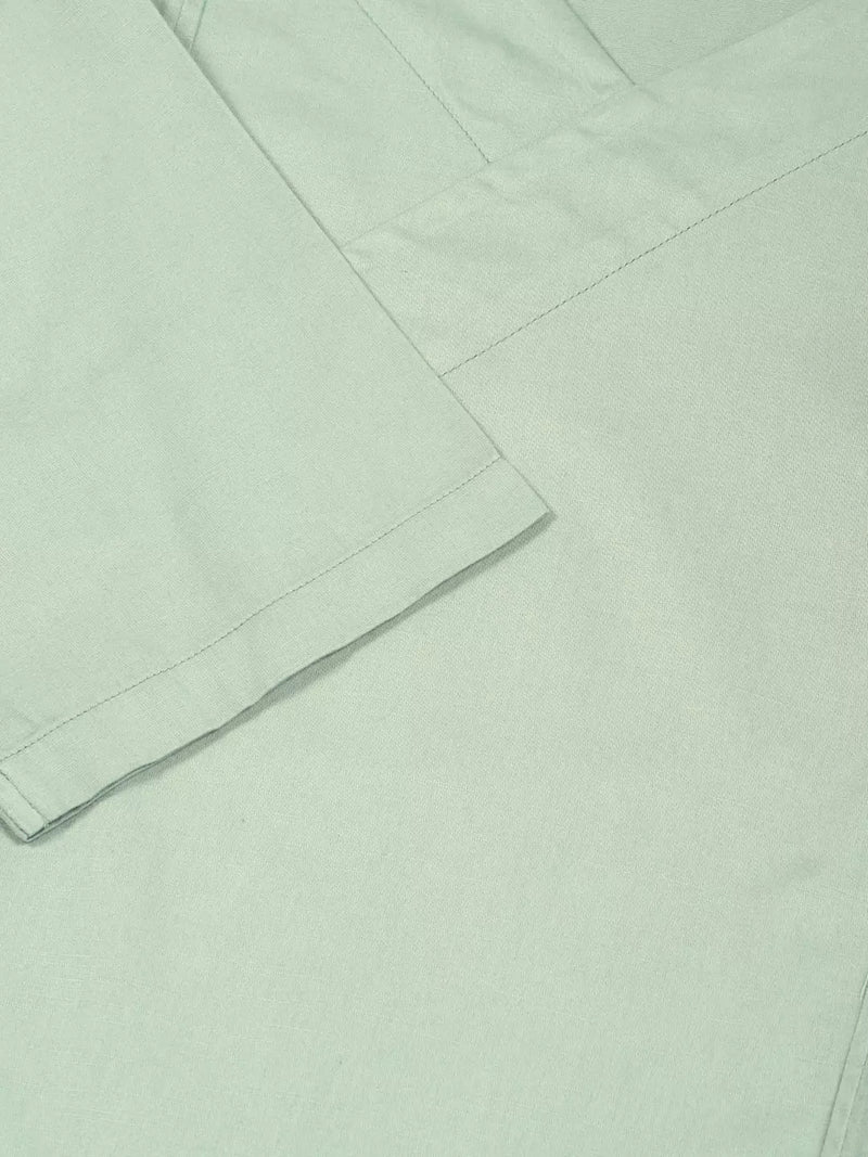 Thomas Scott Men Solid V-Neck Cotton Boxy T-Shirt