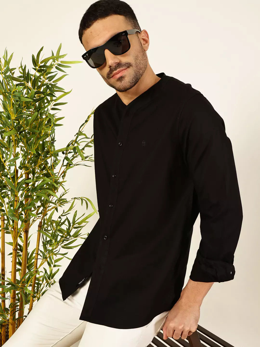 Thomas Scott Men Premium Opaque Casual Shirt