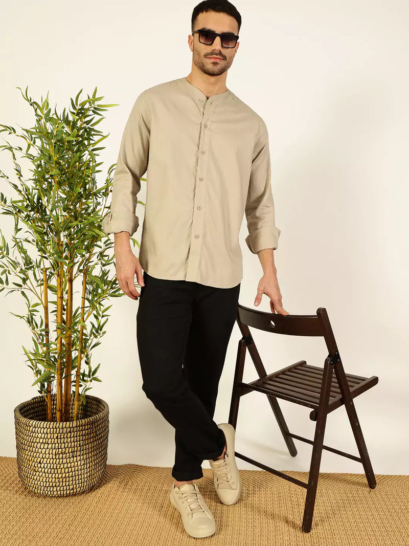 Thomas Scott Men Premium Opaque Casual Shirt