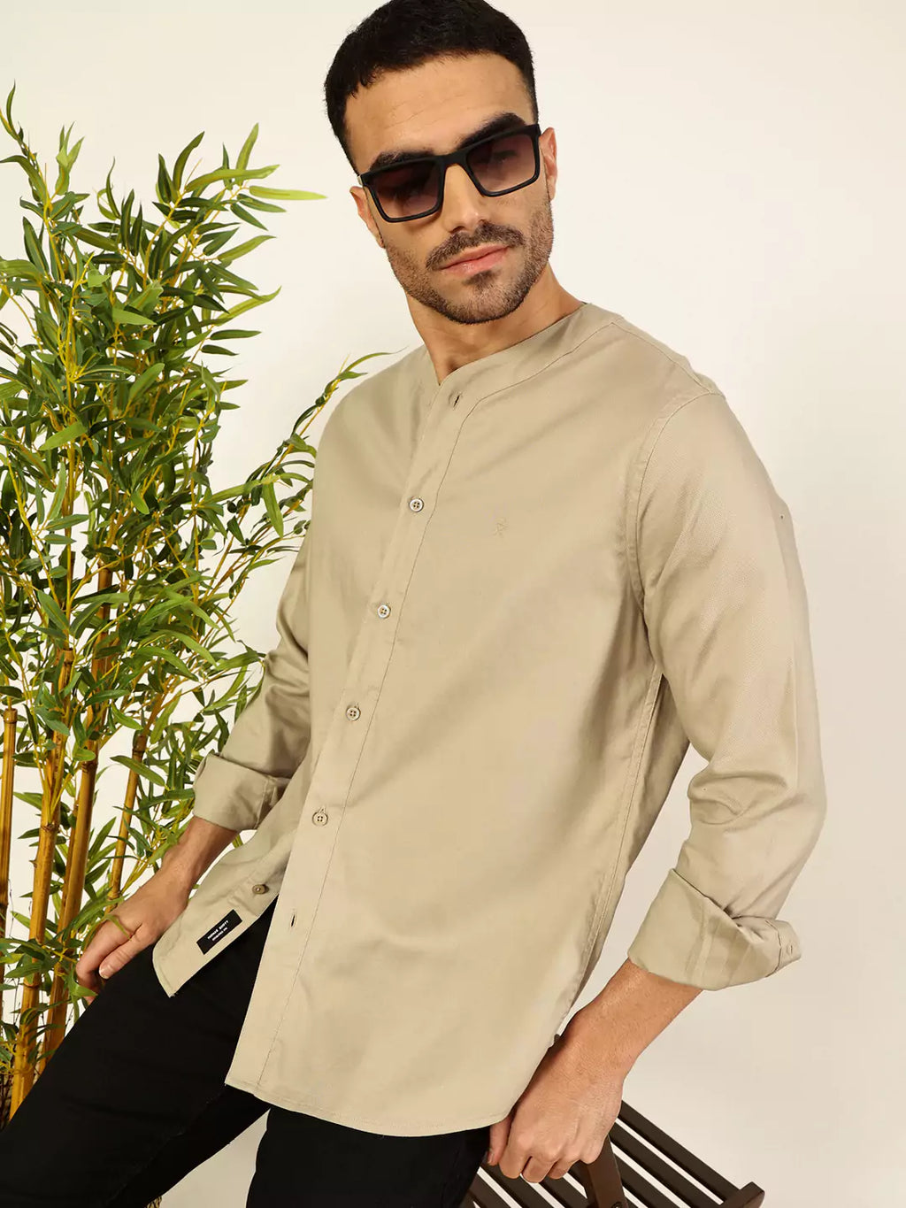 Thomas Scott Men Premium Opaque Casual Shirt