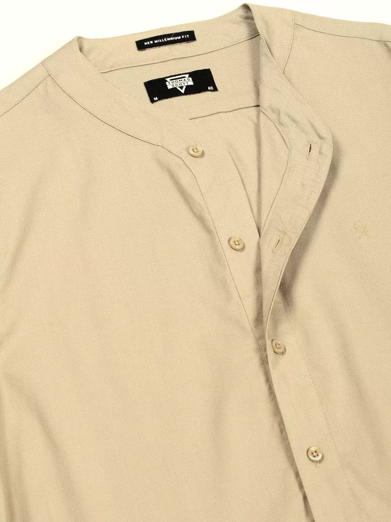 Thomas Scott Men Premium Opaque Casual Shirt