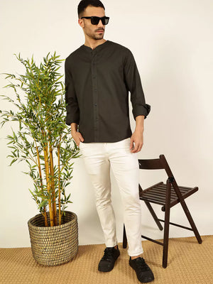 Thomas Scott Men Premium Opaque Casual Shirt