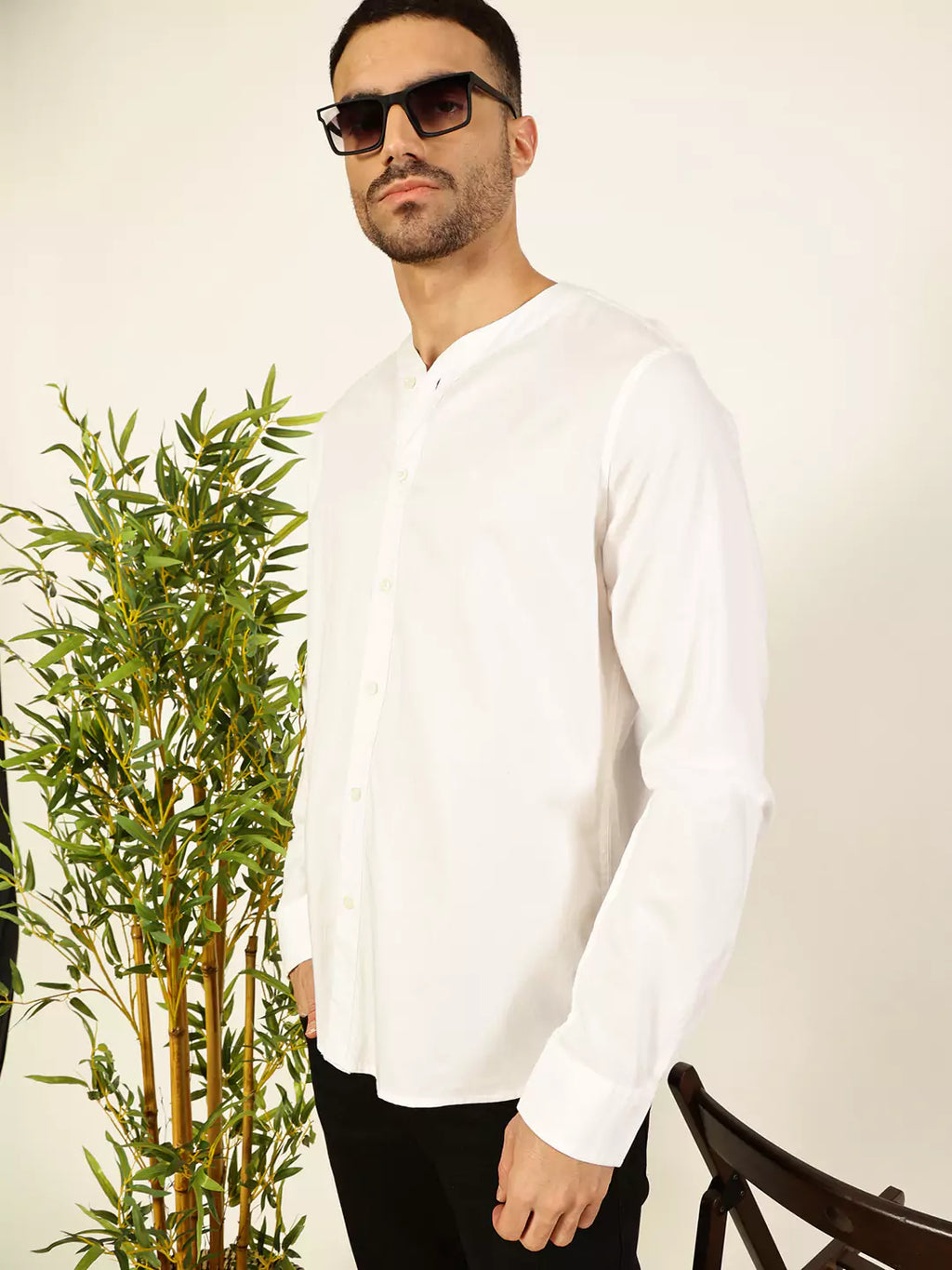 Thomas Scott Men Premium Opaque Casual Shirt