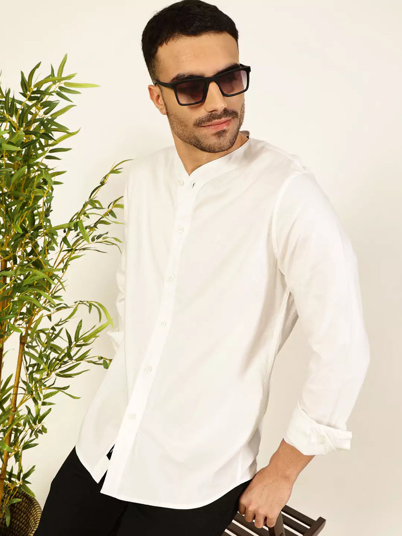 Thomas Scott Men Premium Opaque Casual Shirt