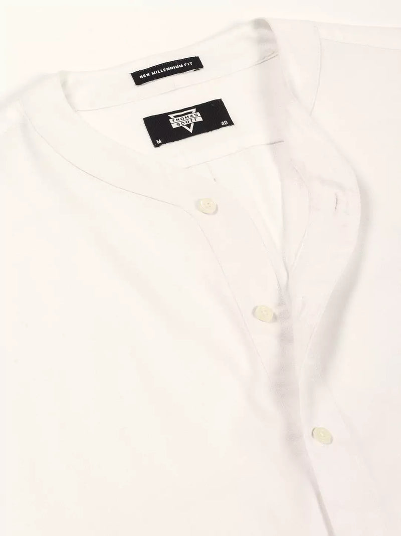 Thomas Scott Men Premium Opaque Casual Shirt