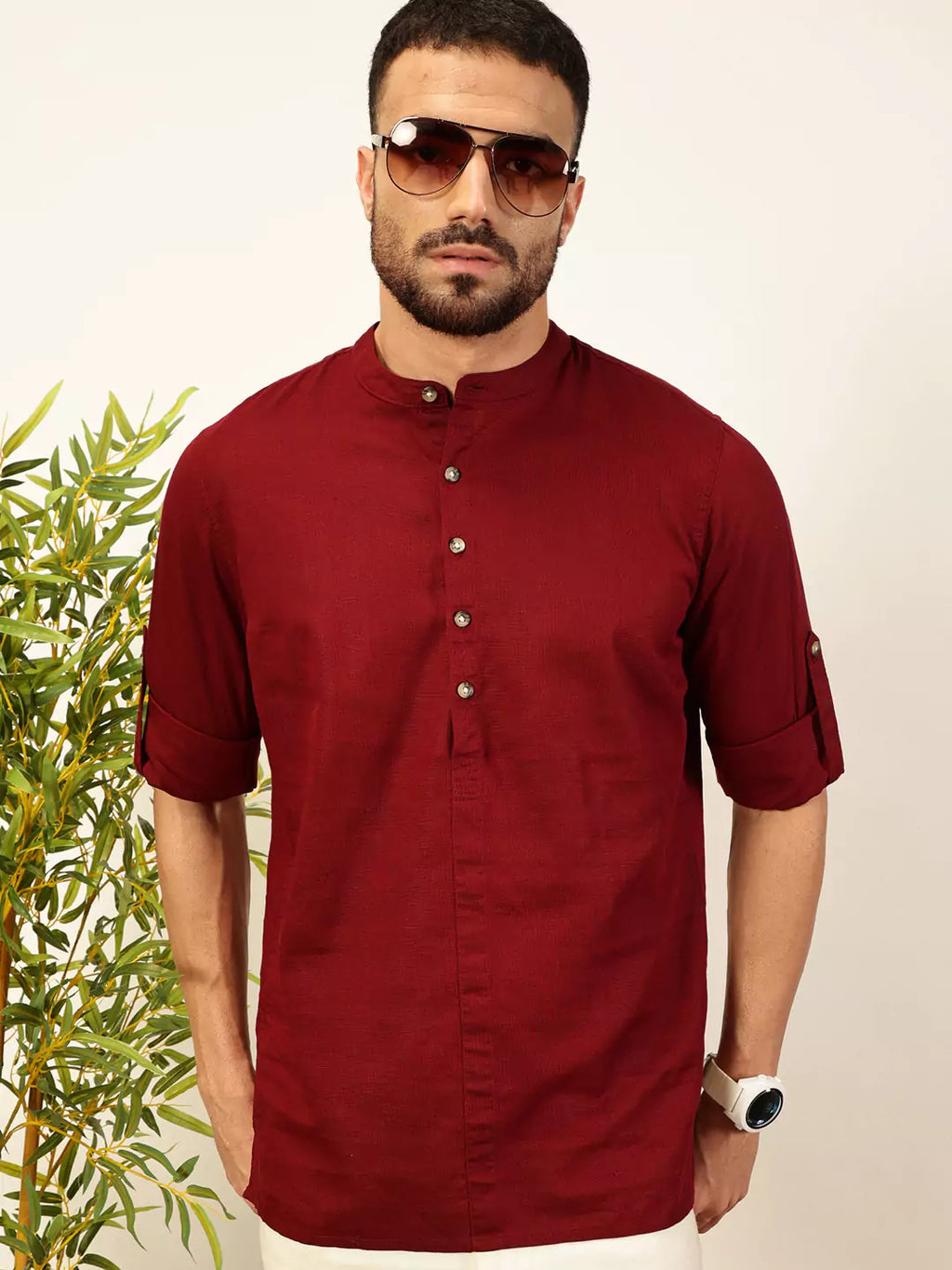 Thomas Scott Men Premium Opaque Casual Shirt