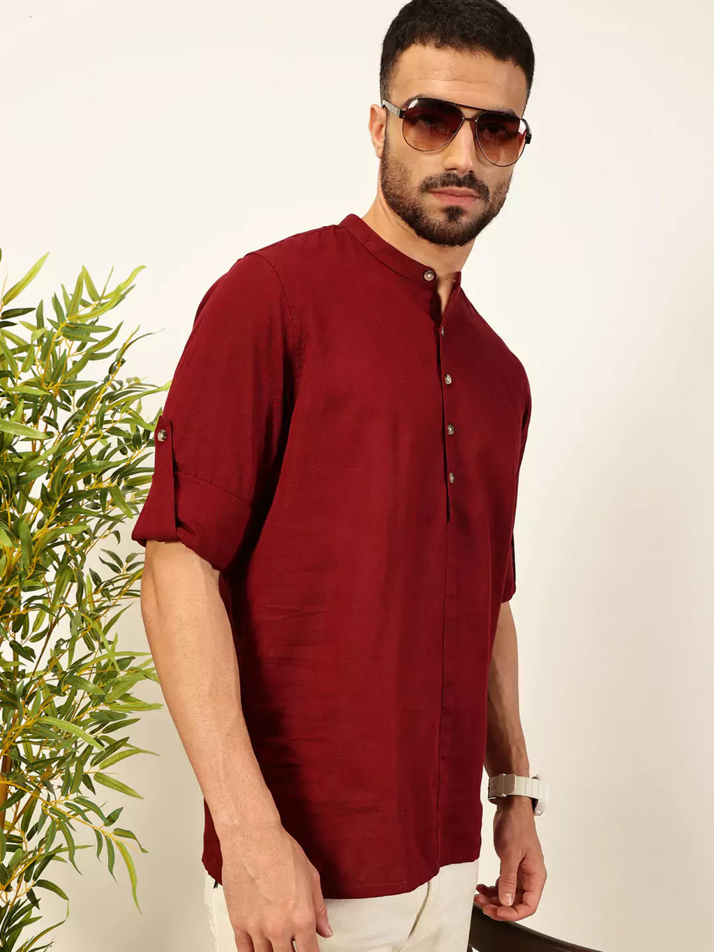 Thomas Scott Men Premium Opaque Casual Shirt
