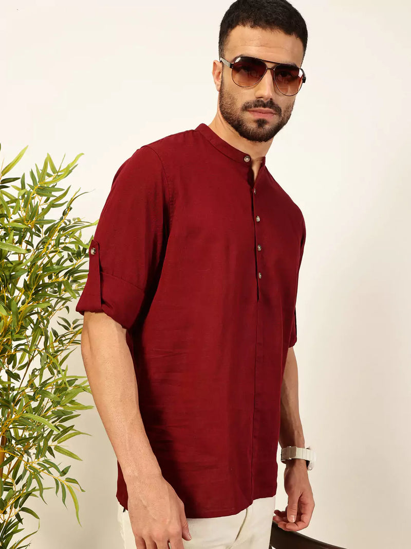 Thomas Scott Men Premium Opaque Casual Shirt