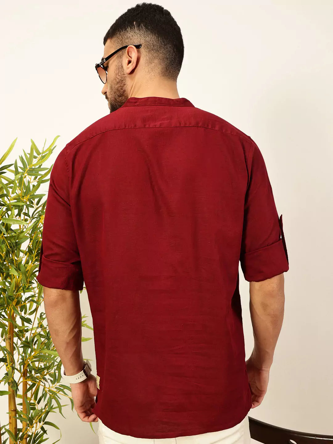 Thomas Scott Men Premium Opaque Casual Shirt