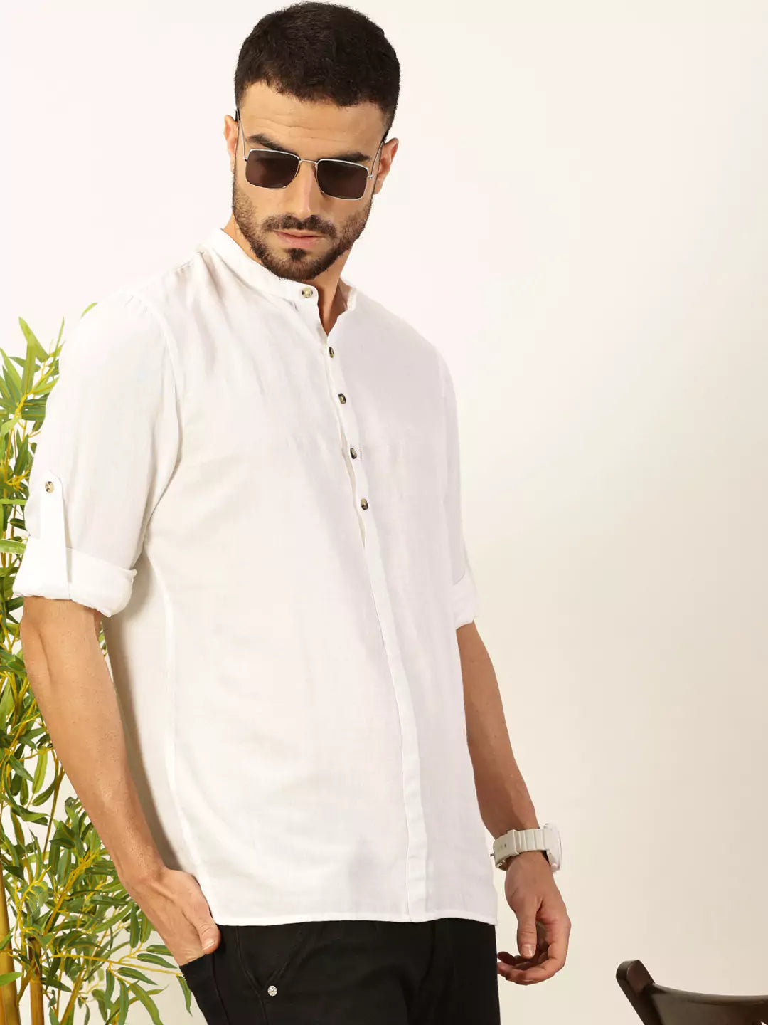 Thomas Scott Men Premium Opaque Casual Shirt