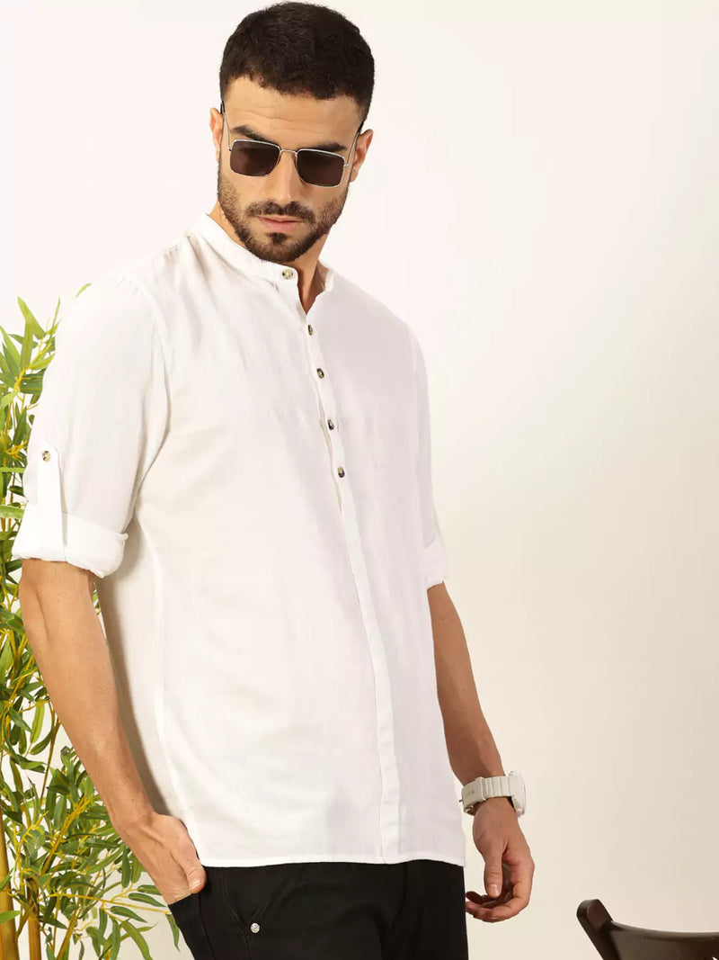 Thomas Scott Men Premium Opaque Casual Shirt