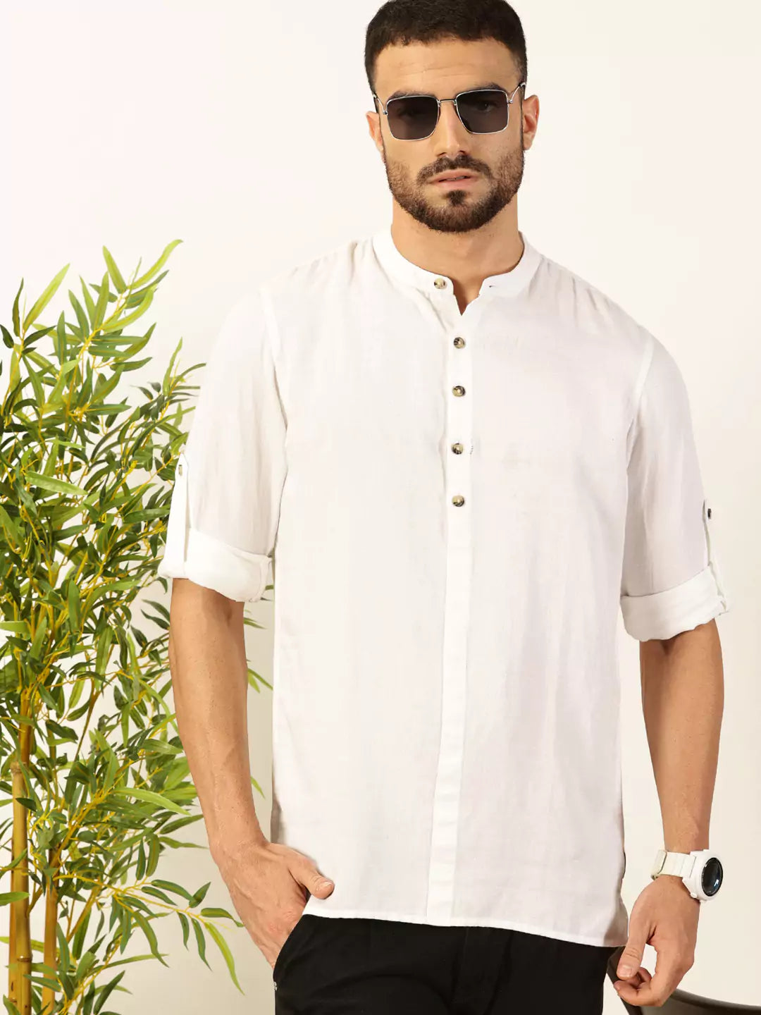 Thomas Scott Men Premium Opaque Casual Shirt