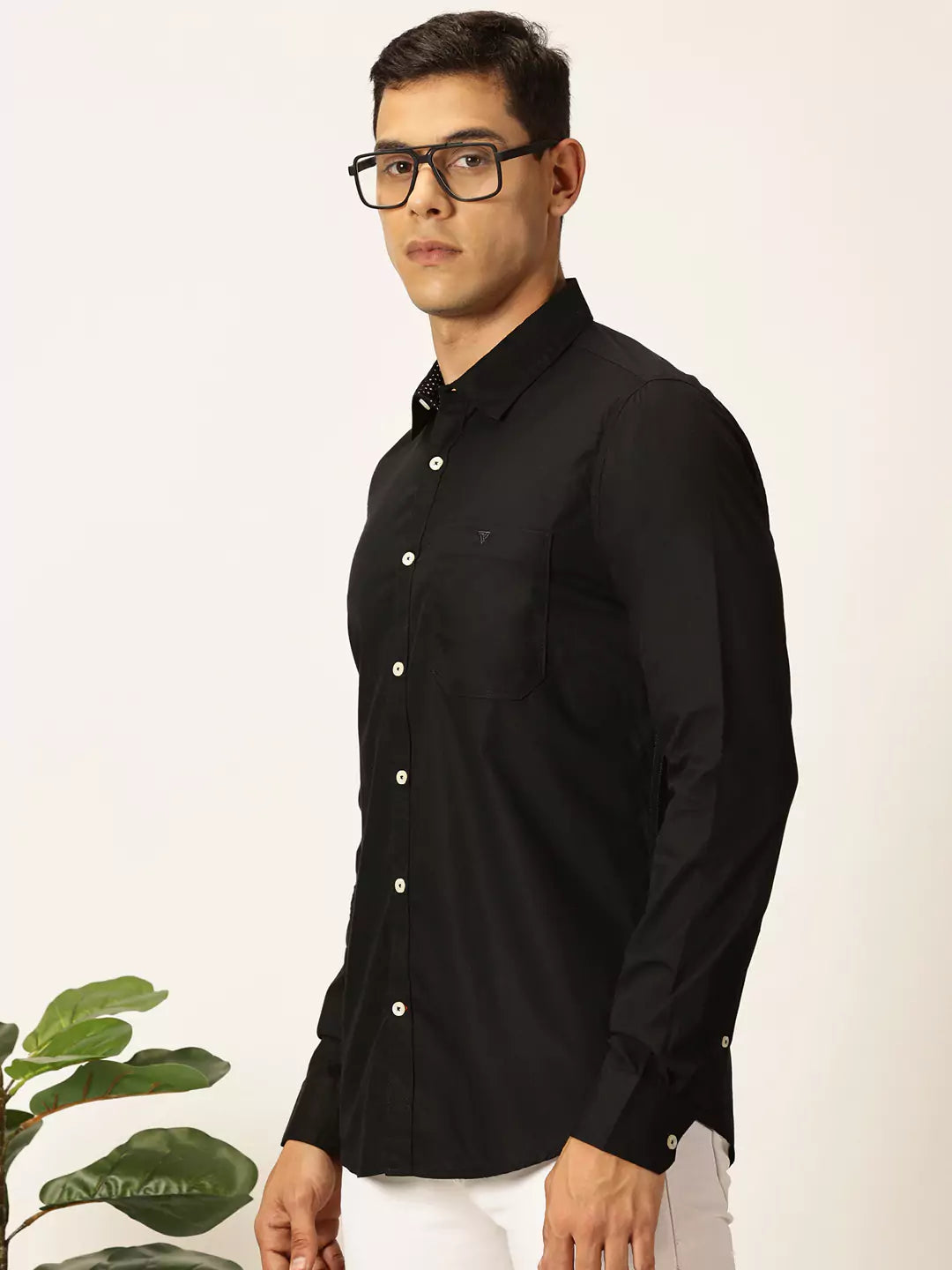 Thomas Scott Men Premium Opaque Casual Shirt