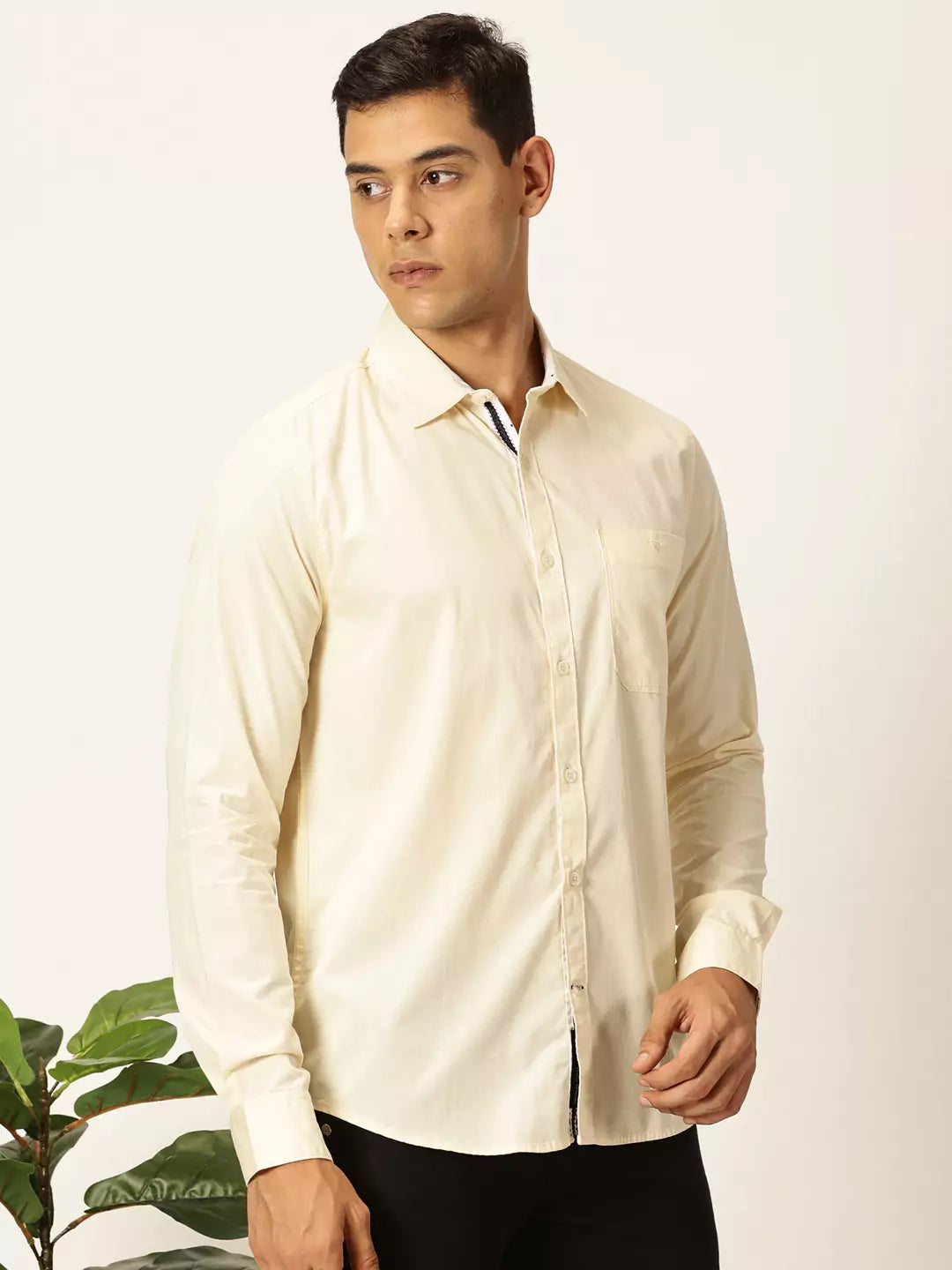 Thomas Scott Men Premium Opaque Casual Shirt