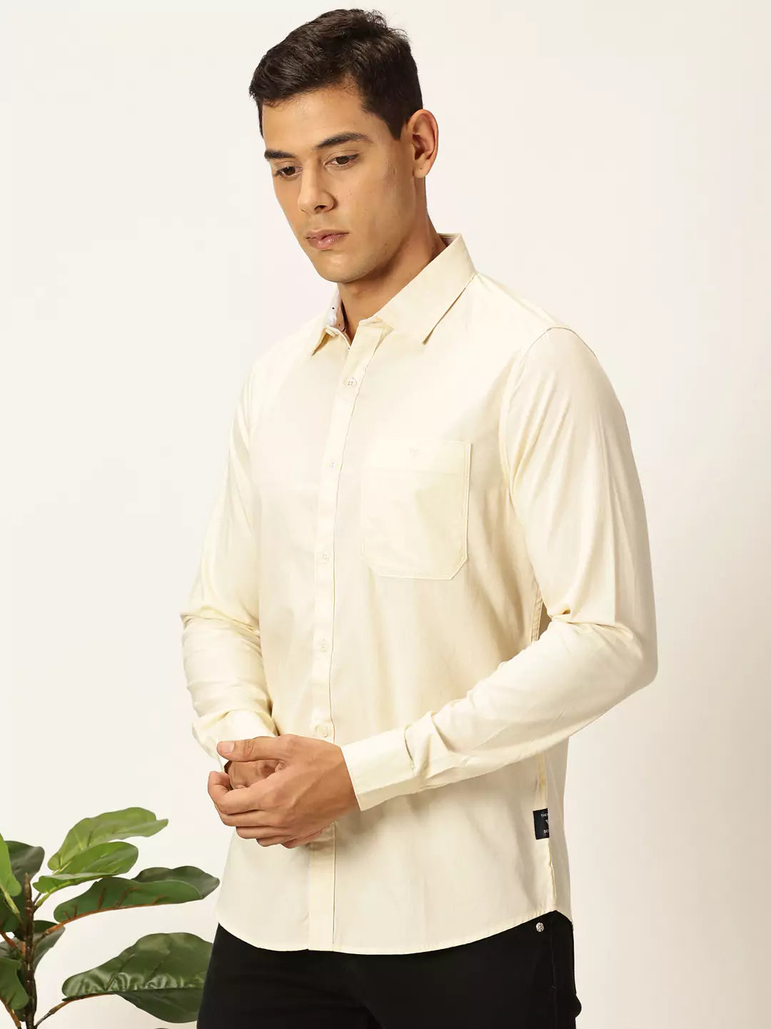 Thomas Scott Men Premium Opaque Casual Shirt
