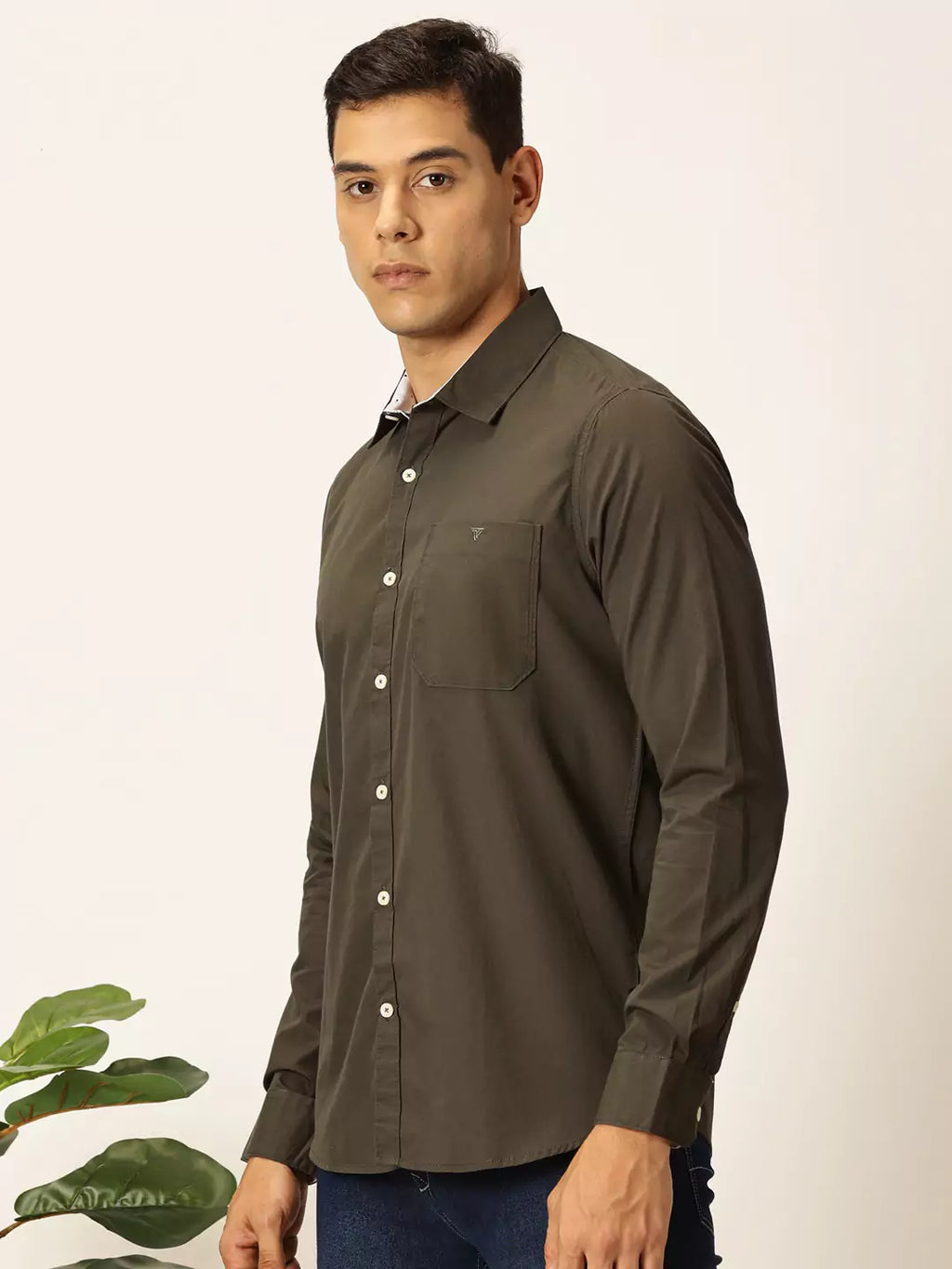 Thomas Scott Men Premium Opaque Casual Shirt