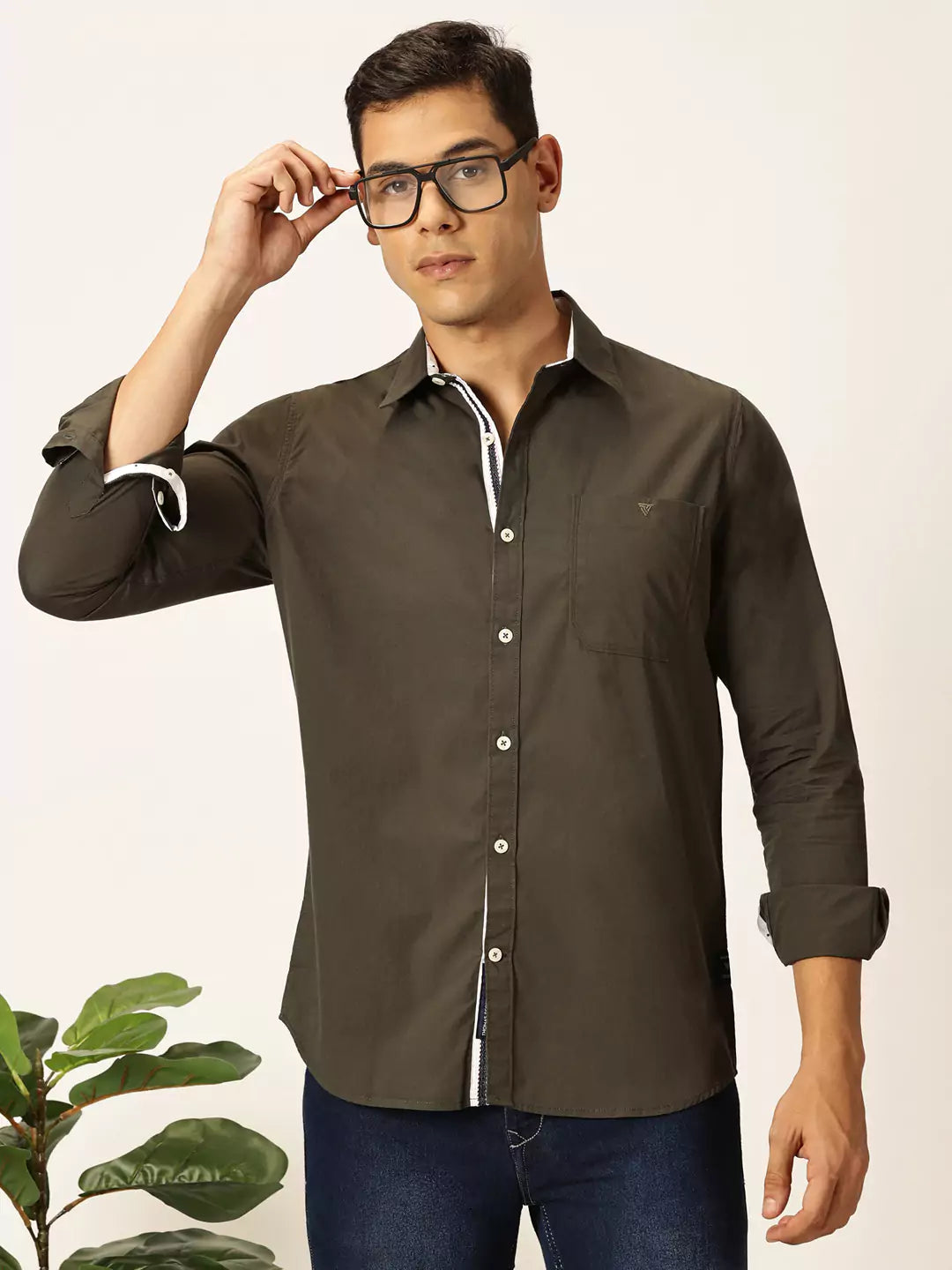 Thomas Scott Men Premium Opaque Casual Shirt
