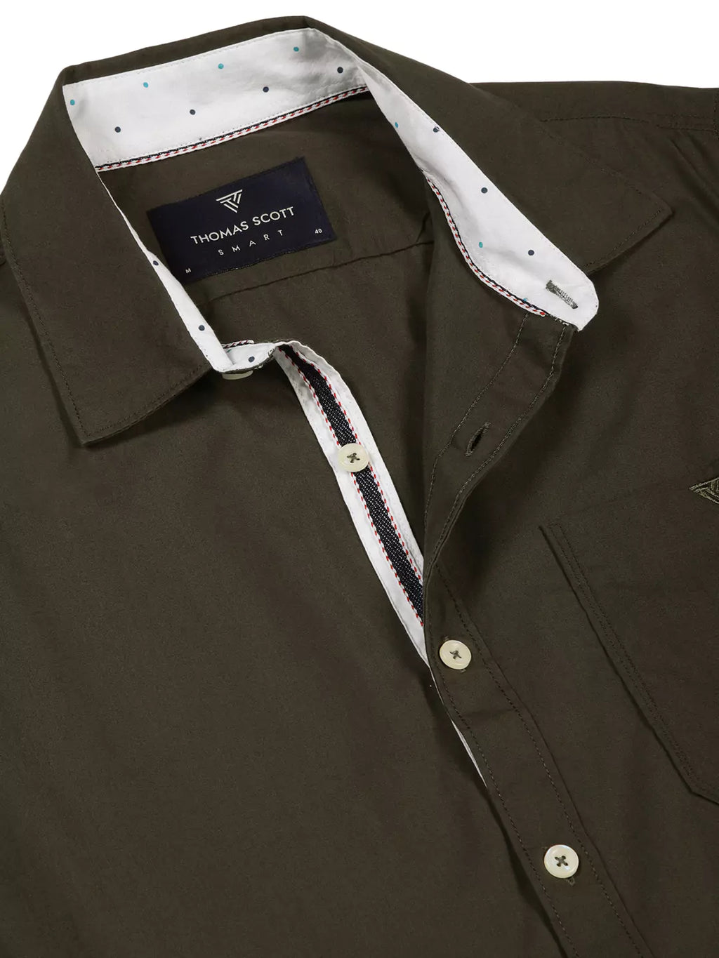 Thomas Scott Men Premium Opaque Casual Shirt