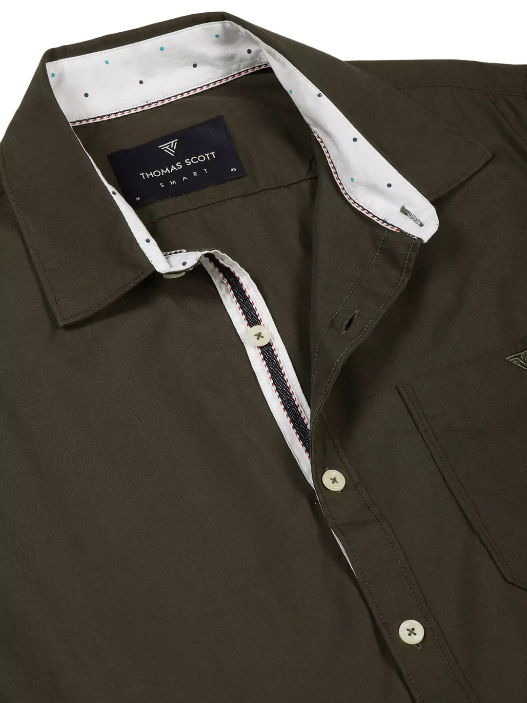 Thomas Scott Men Premium Opaque Casual Shirt